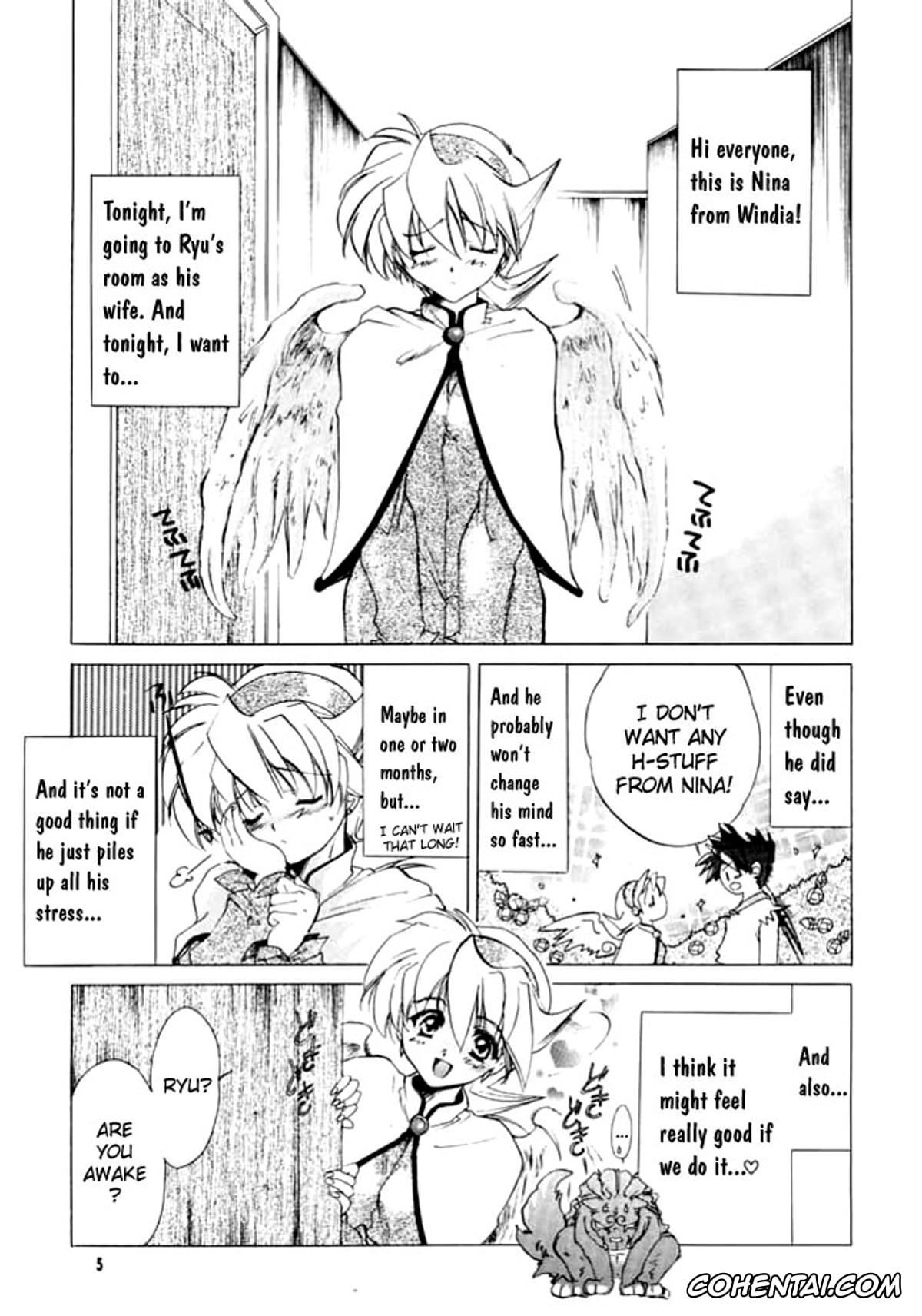 Breath Of Fire Iv xxx, Nina xxx, Ryu xxx, Waga wa Kurashi, Saredo Uruwashi 2 (Breath Of Fire IV), pagina 4