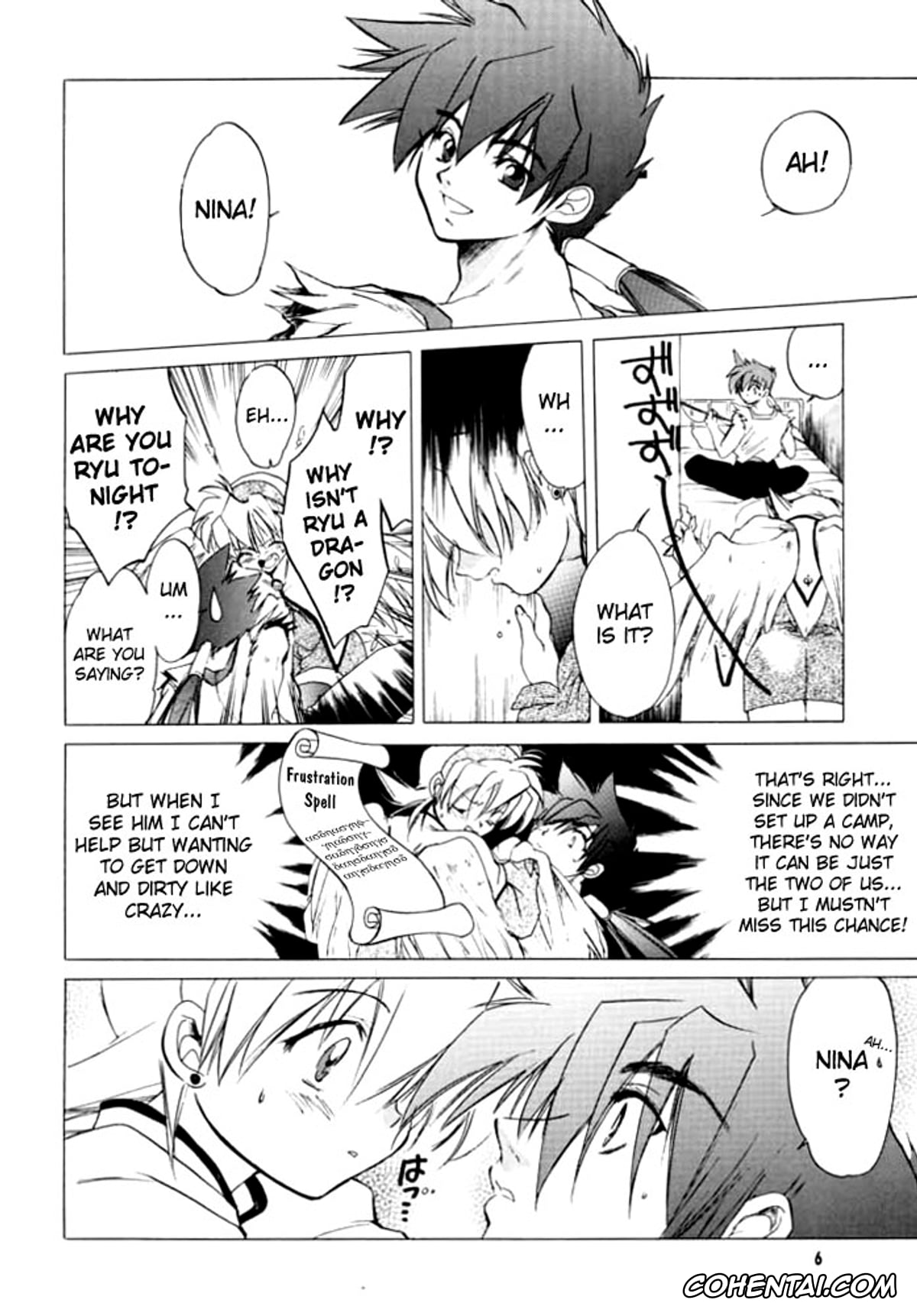Breath Of Fire Iv porno, Nina porno, Ryu porno, Waga wa Kurashi, Saredo Uruwashi 2 (Breath Of Fire IV), pagina 5