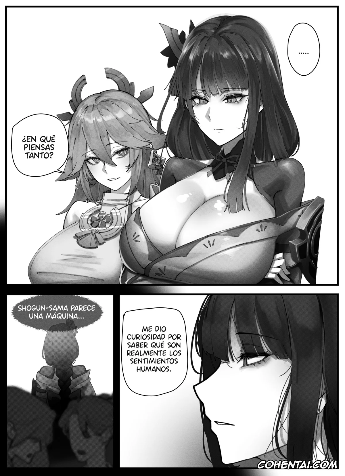 Genshin Impact porno, Raiden Shogun porno, Teyvat Gravure Raiden Shogun (Genshin Impact), pagina 2