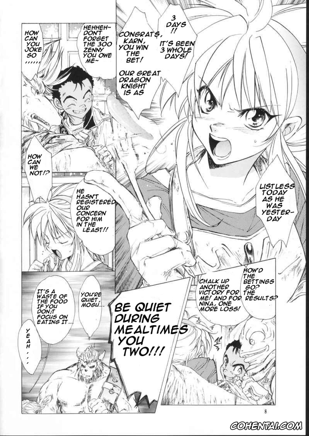 Breath Of Fire hentai, Nina hentai, Ryu hentai, side:NINA – Ryuu no Me no Fuukei ~ second (Breath Of Fire), pagina 6