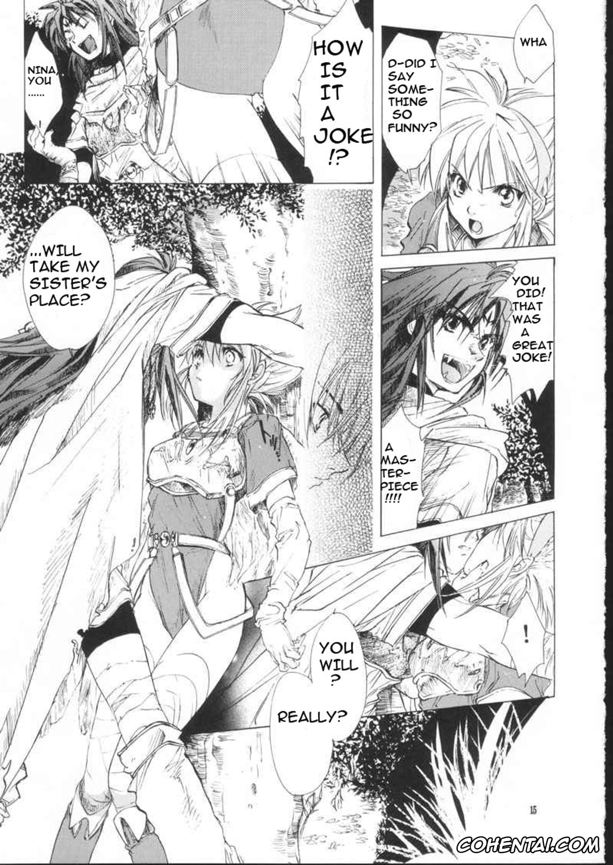 Breath Of Fire xxx, Nina xxx, Ryu xxx, side:NINA – Ryuu no Me no Fuukei ~ second (Breath Of Fire), pagina 13