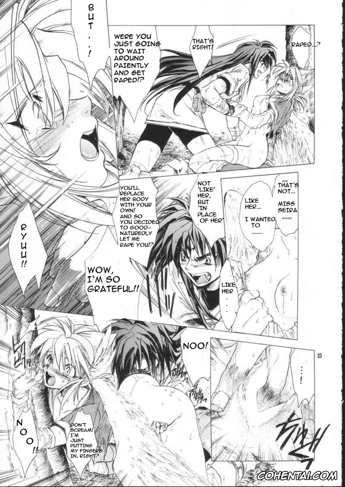 Breath Of Fire hentai, Nina hentai, Ryu hentai, side:NINA – Ryuu no Me no Fuukei ~ second (Breath Of Fire), pagina 21