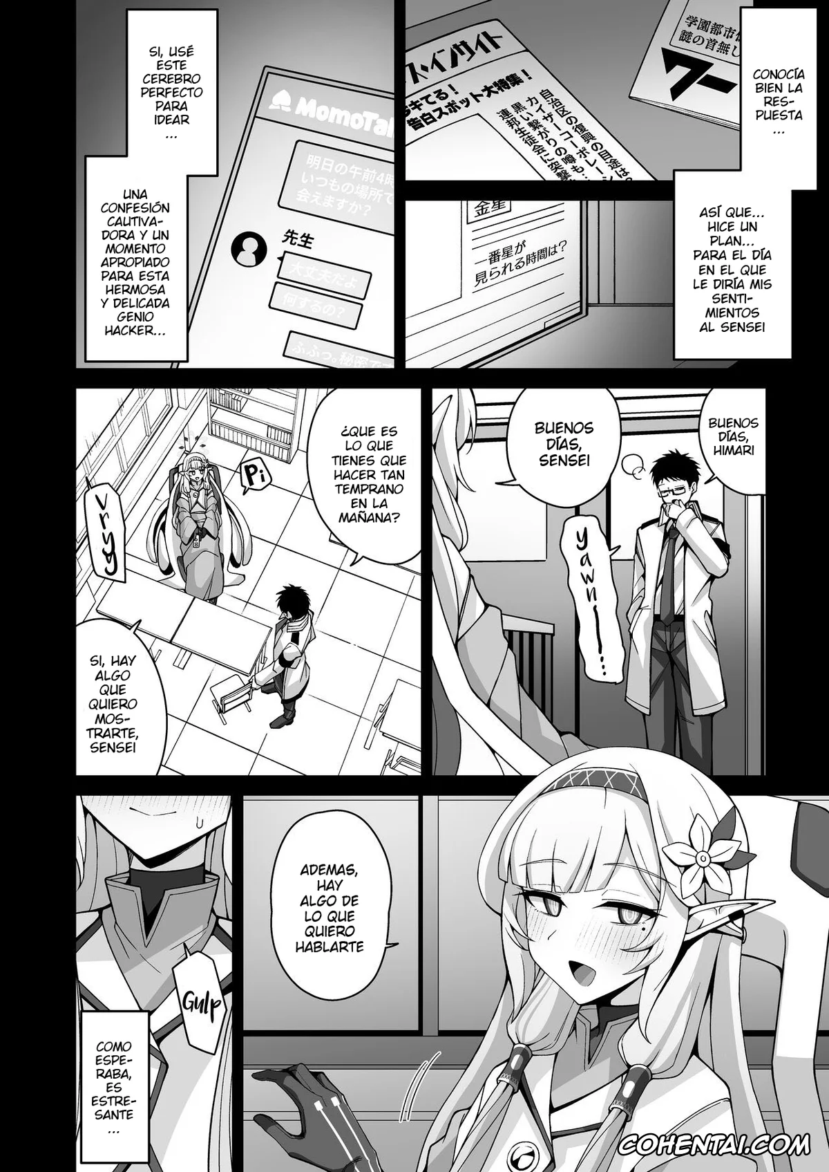 Blue Archive xxx, Zenchi, Arui wa Zen Oroka. (Blue Archive), pagina 7