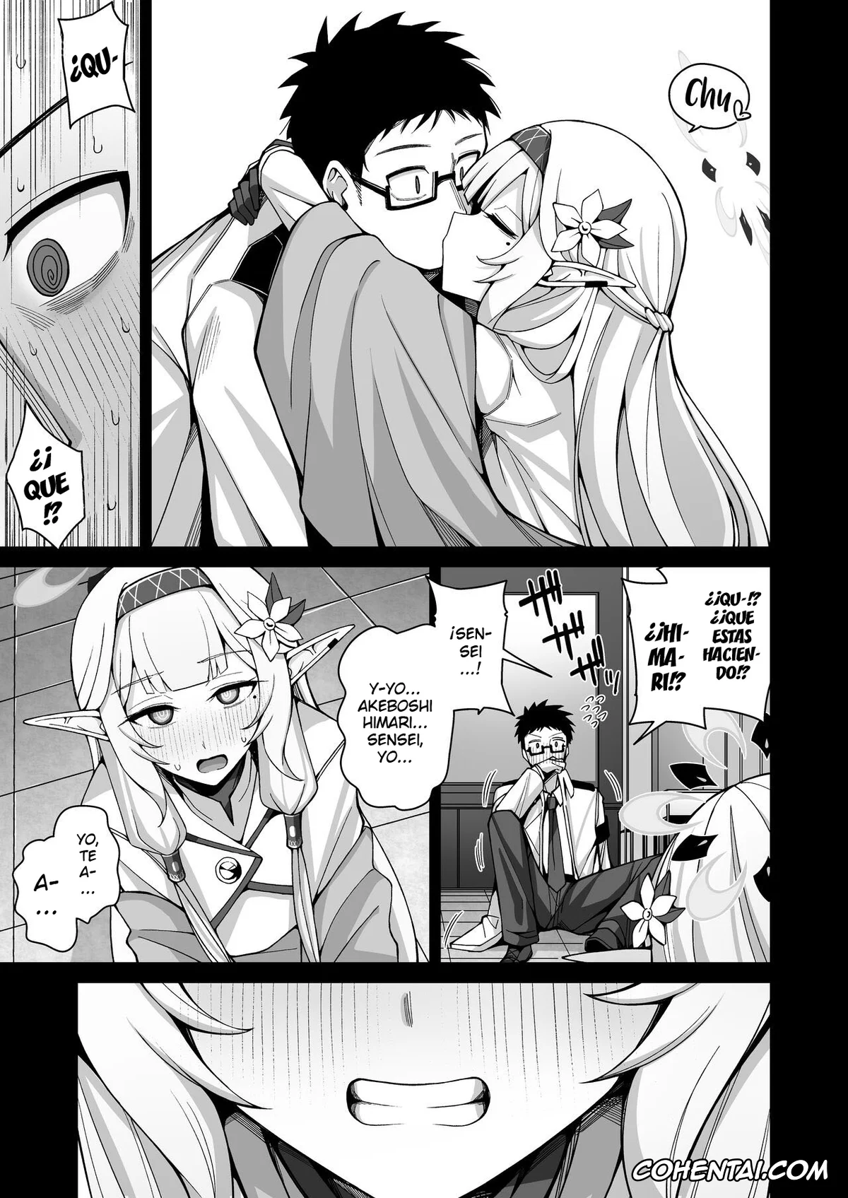 Blue Archive xxx, Zenchi, Arui wa Zen Oroka. (Blue Archive), pagina 10