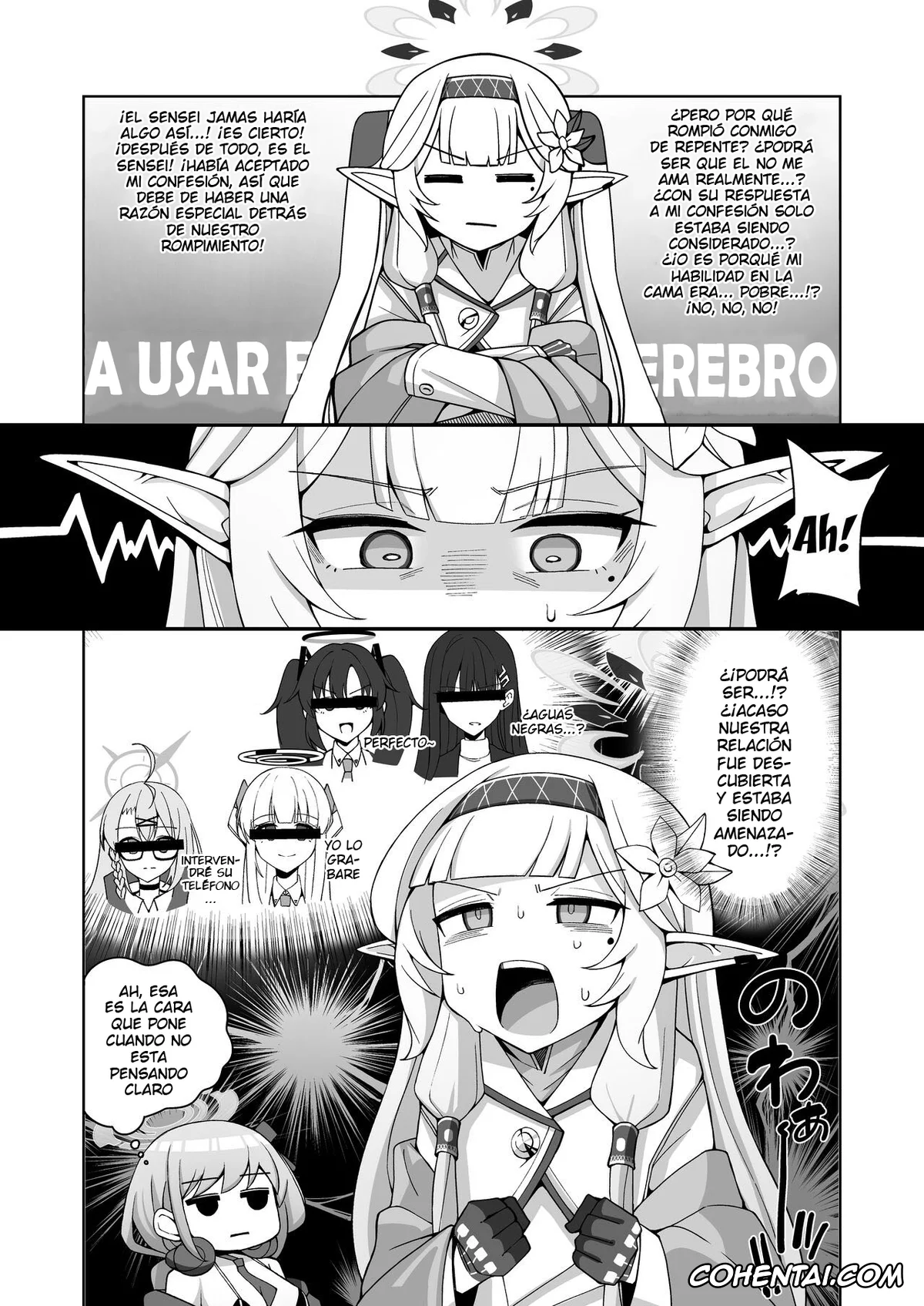 Blue Archive hentai, Zenchi, Arui wa Zen Oroka. (Blue Archive), pagina 15