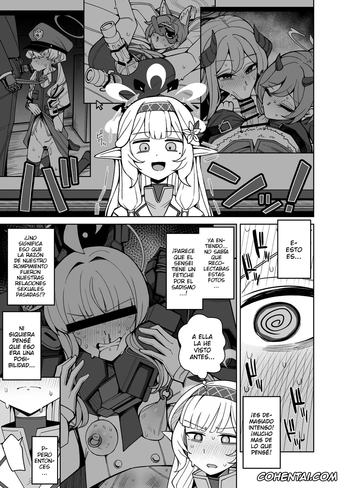 Blue Archive hentai, Zenchi, Arui wa Zen Oroka. (Blue Archive), pagina 18