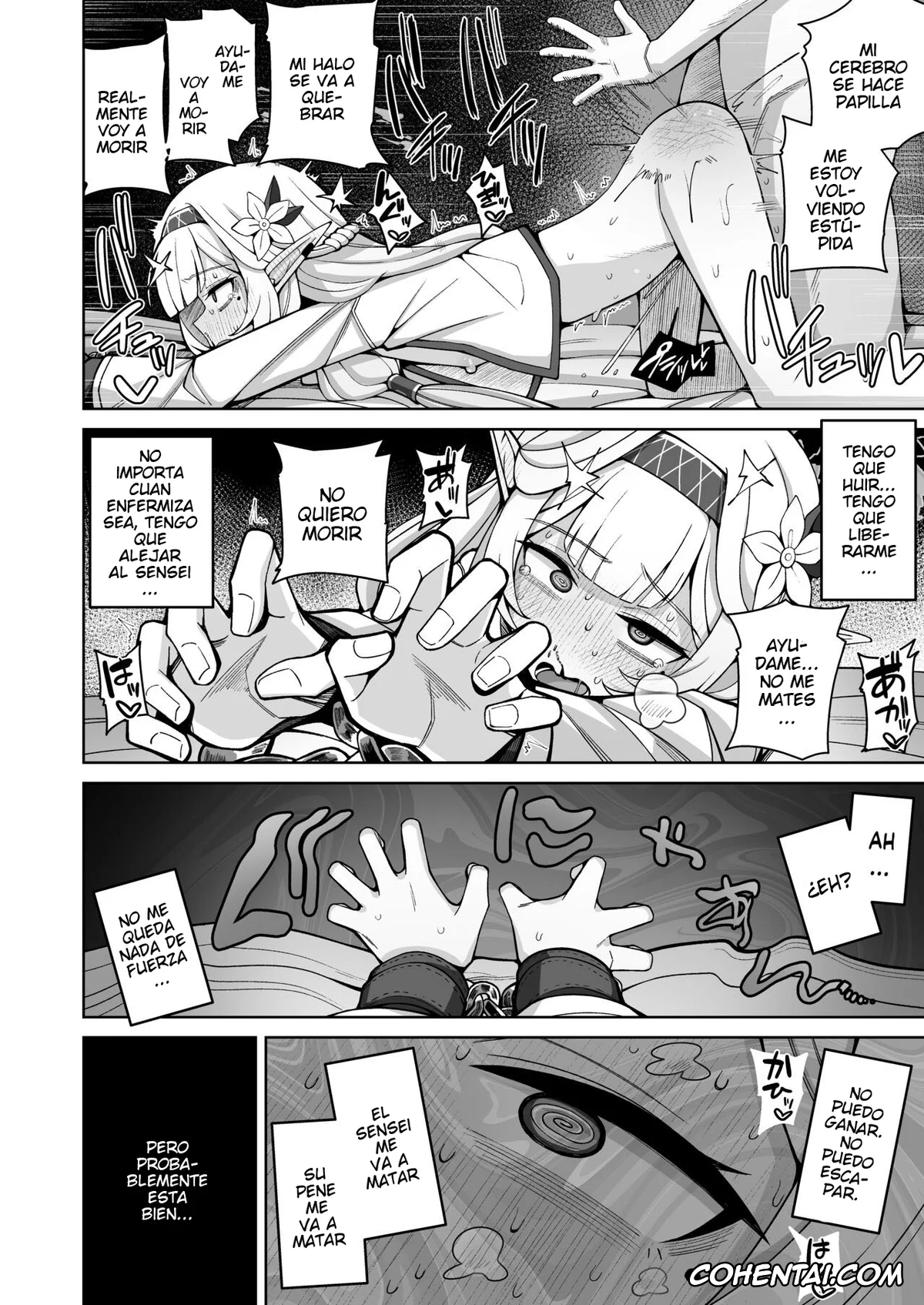 Blue Archive hentai, Zenchi, Arui wa Zen Oroka. (Blue Archive), pagina 42