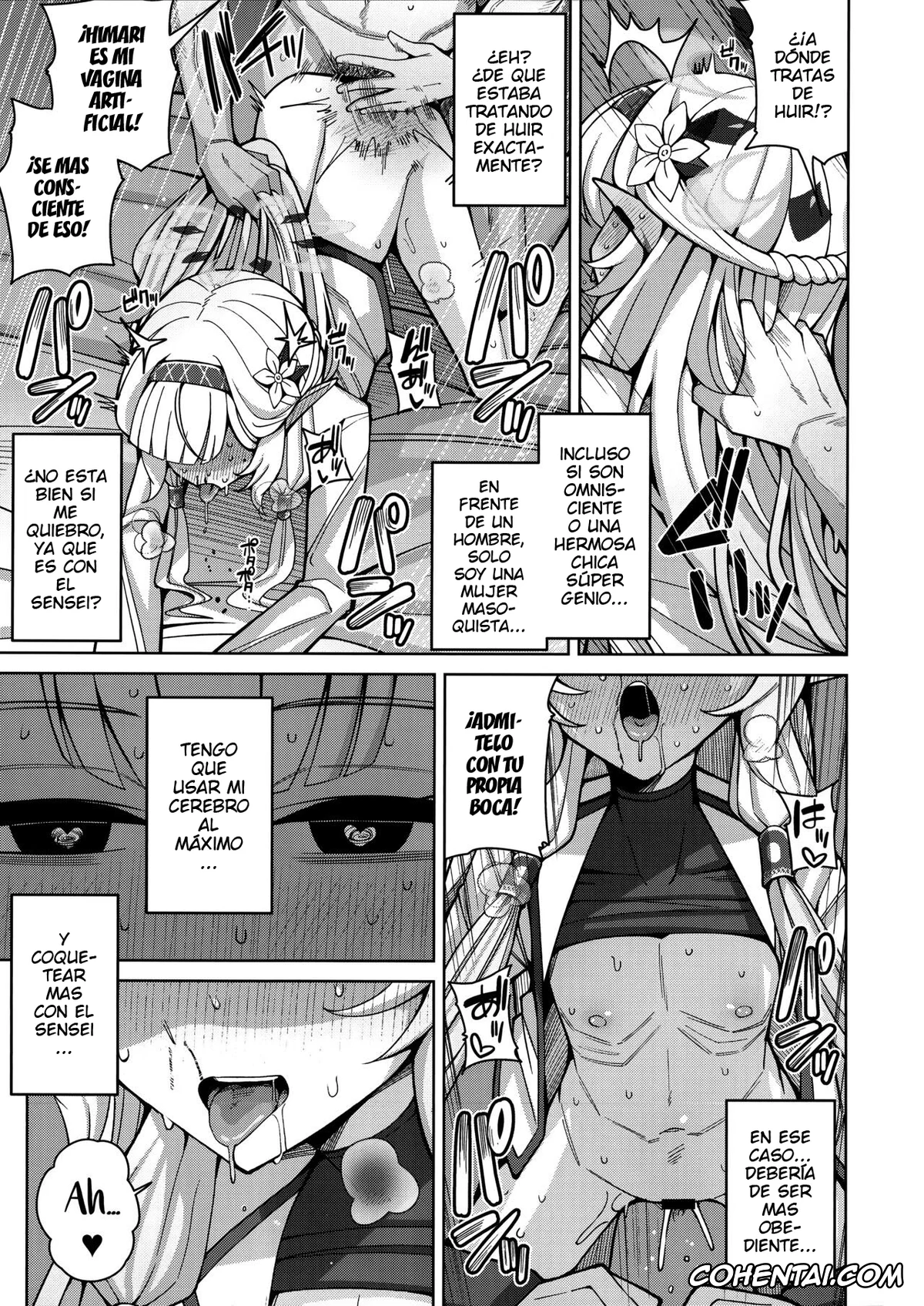 Blue Archive xxx, Zenchi, Arui wa Zen Oroka. (Blue Archive), pagina 43