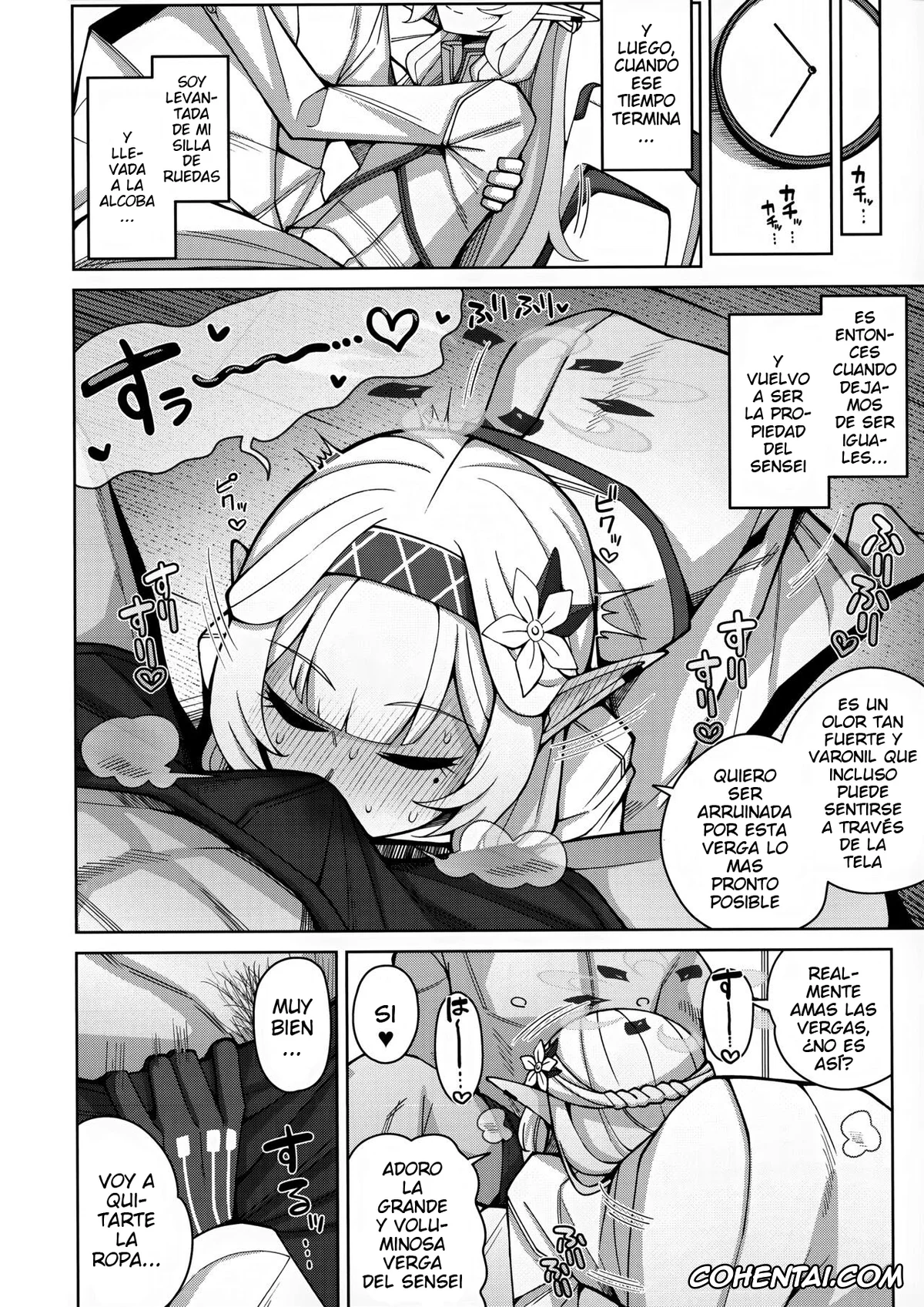Blue Archive xxx, Zenchi, Arui wa Zen Oroka. (Blue Archive), pagina 58