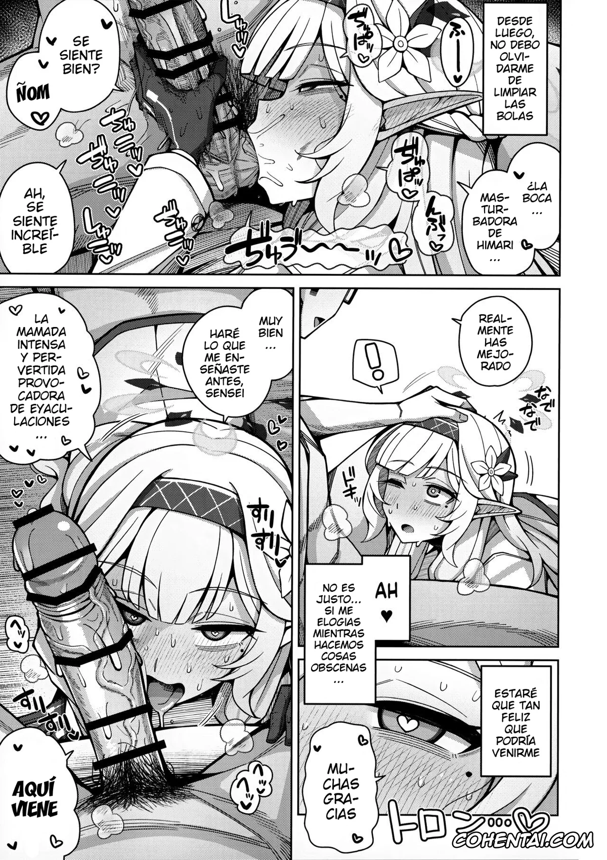 Blue Archive xxx, Zenchi, Arui wa Zen Oroka. (Blue Archive), pagina 61