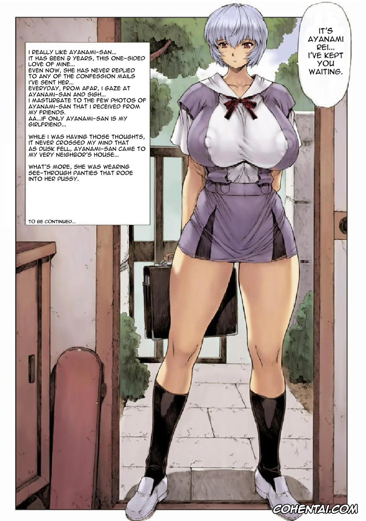 Neon Genesis Evangelion xxx, Rei Ayanami xxx, Ayanami Dai 2 Kai (Neon Genesis Evangelion), pagina 4