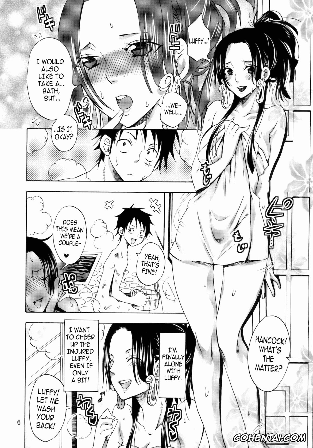 One Piece porno, Boa Hancock porno, Monkey D. Luffy porno, Kaizokuou no Yome ni Warawa wa Naru! (One Piece), pagina 5