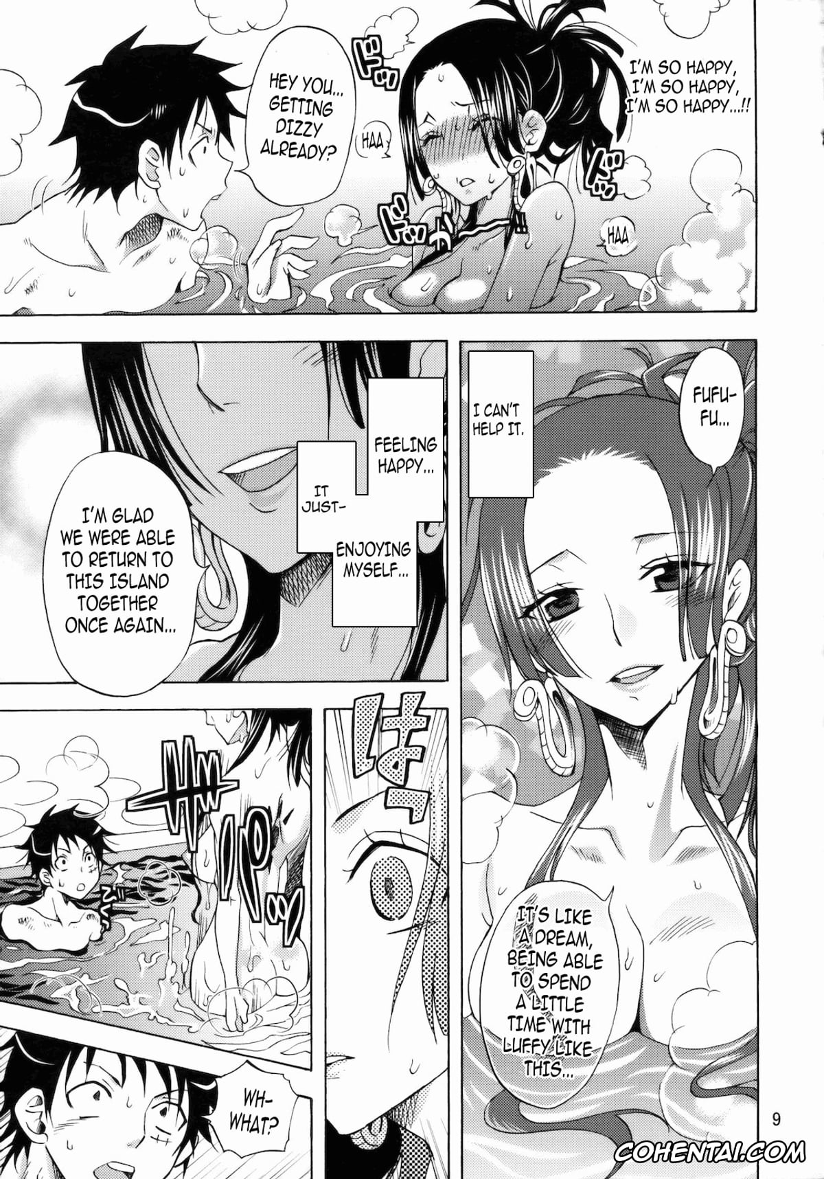 One Piece porno, Boa Hancock porno, Monkey D. Luffy porno, Kaizokuou no Yome ni Warawa wa Naru! (One Piece), pagina 8