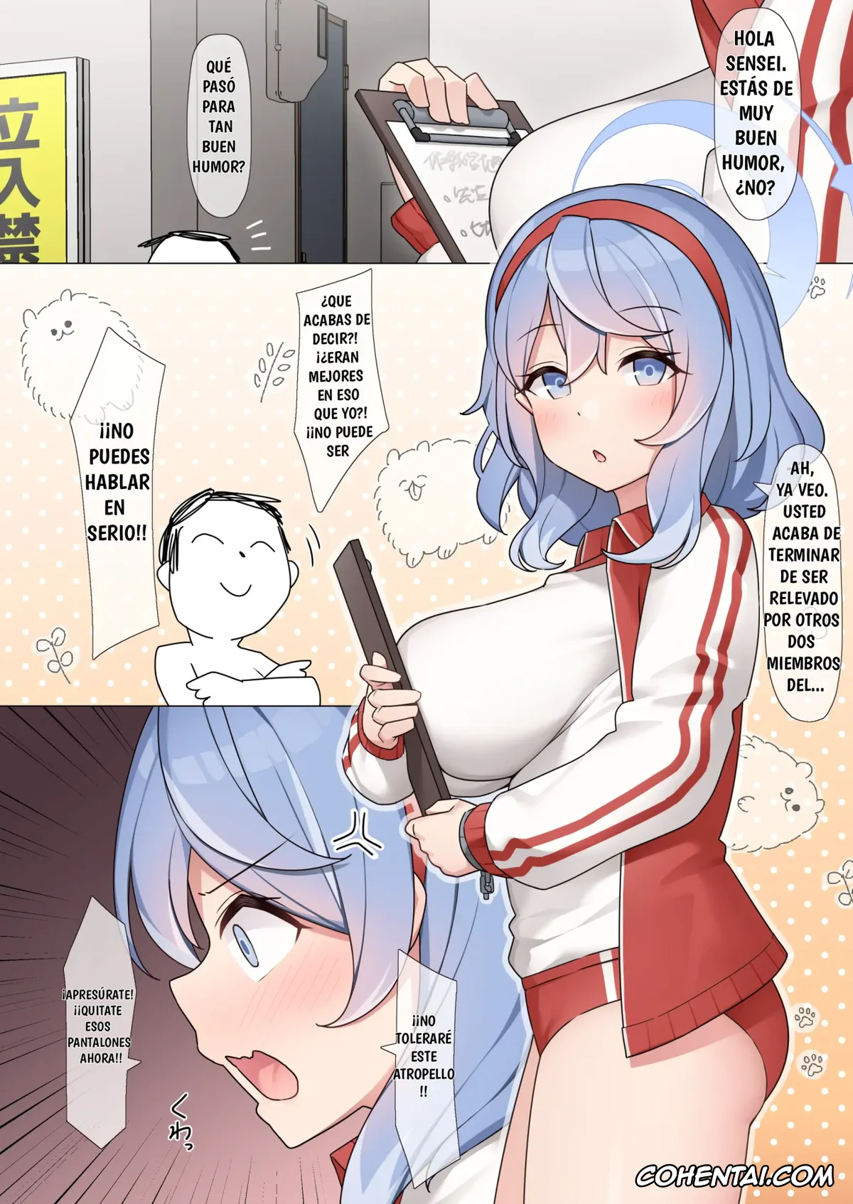 Blue Archive xxx, Ako Amau xxx, Hasumi Hanekawa xxx, Sensei xxx, Yuuka Hayase xxx, Schale Houshibu Katsudou Kiroku 2 -Hasumi, Yuuka, Ako Hen- (Blue Archive), pagina 13