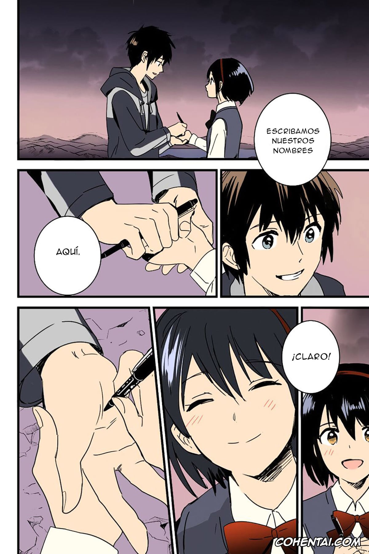 Kimi no Na wa. porno, Mitsuha Miyamizu porno, Taki Tachibana porno, Mitsuha ~Netorare~ (Kimi no Na wa.), pagina 5