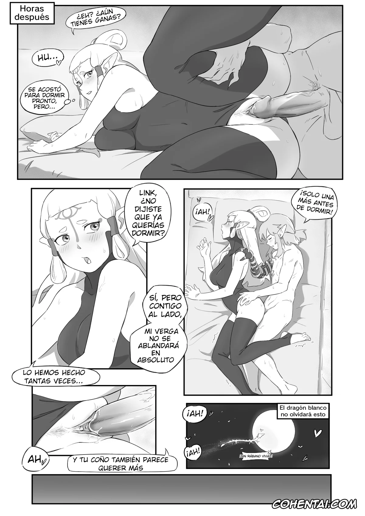 The Legend Of Zelda hentai, Link hentai, Paya hentai, Princess Zelda hentai, Riju hentai, La leyenda del deseo en Hyrule (The Legend of Zelda), pagina 21