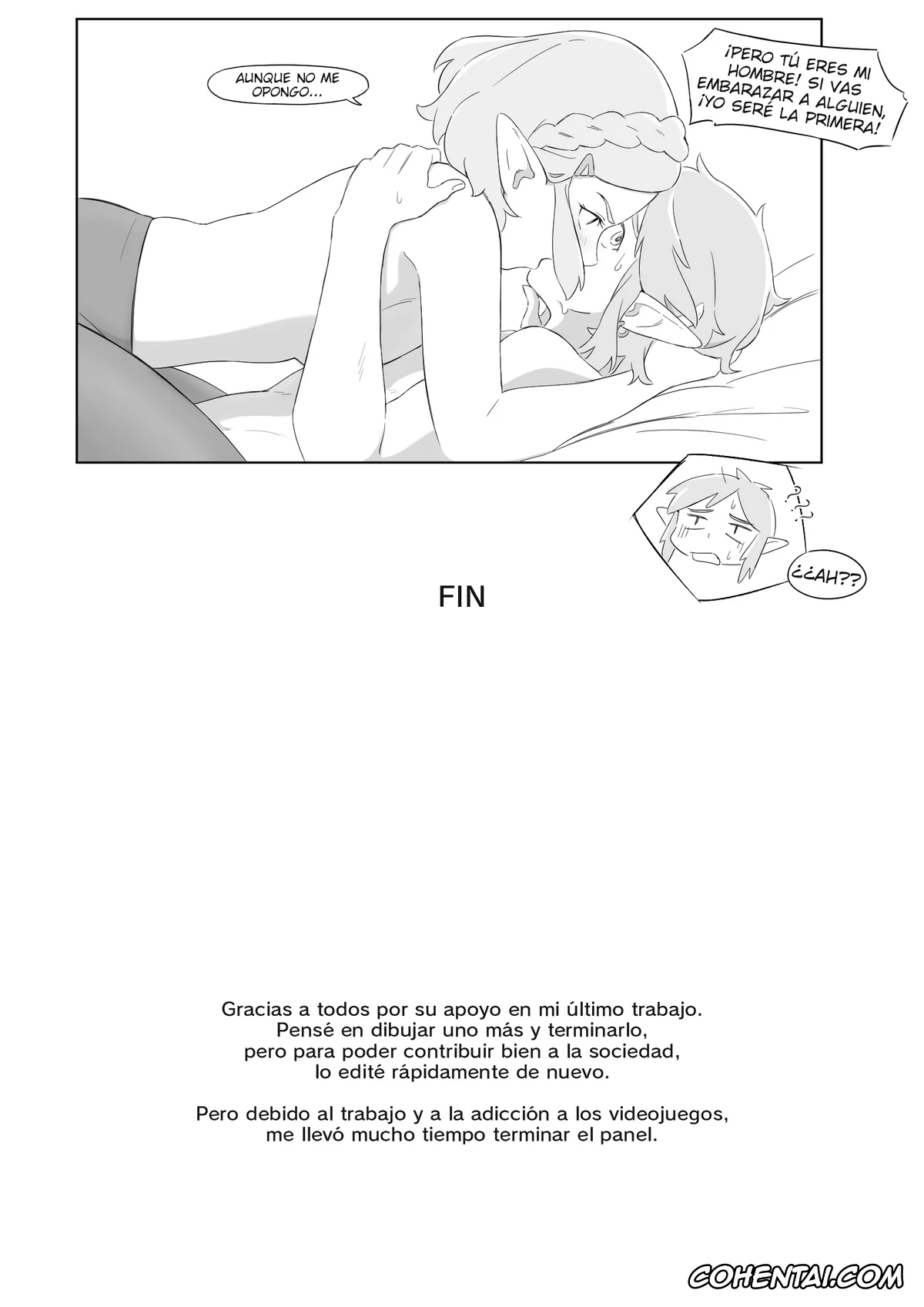 The Legend Of Zelda xxx, Link xxx, Paya xxx, Princess Zelda xxx, Riju xxx, La leyenda del deseo en Hyrule (The Legend of Zelda), pagina 43