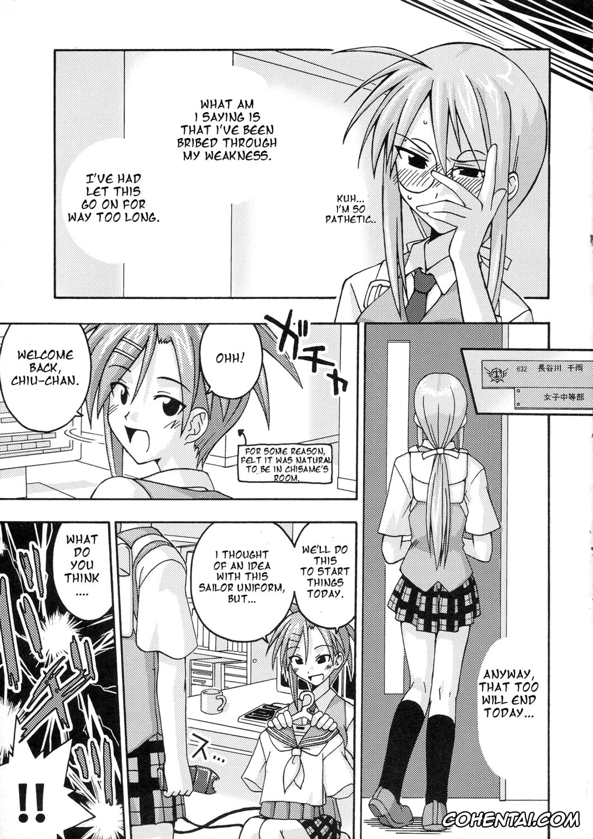 Mahou Sensei Negima xxx, Chisame Hasegawa xxx, Kazumi Asakura xxx, Ura Mahou Sensei Jamma! 4 (Mahou Sensei Negima!), pagina 13