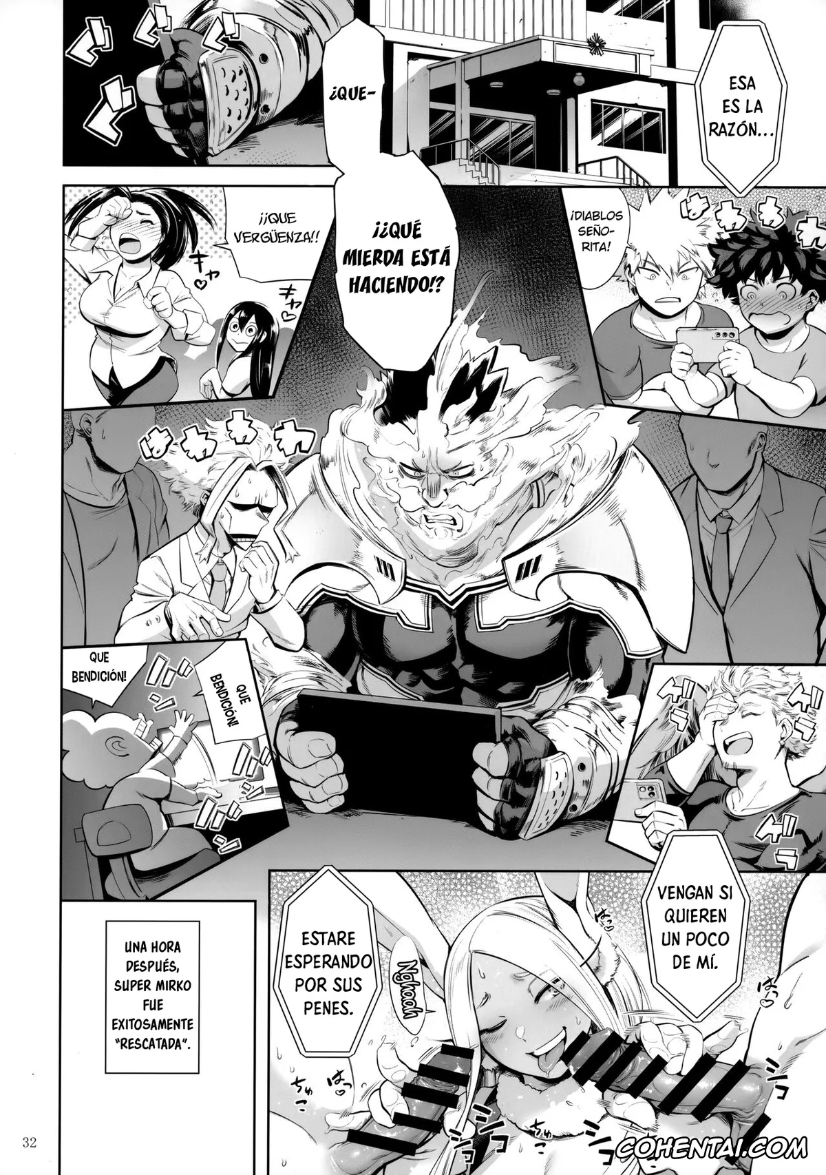 My Hero Academia | Boku No Hero Academia xxx, Rumi Usagiyama xxx, Goshimei wa Usagi desu ka? (Boku no Hero Academia), pagina 31