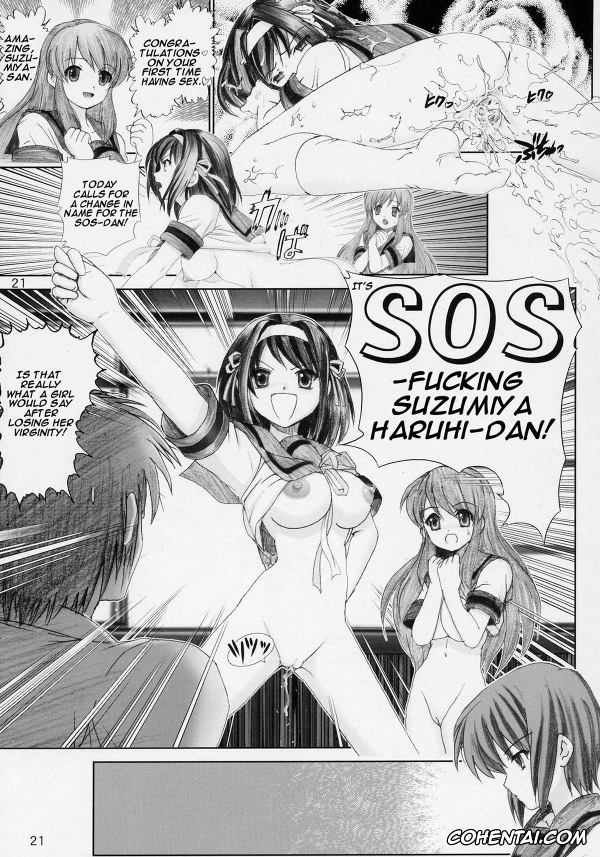 The Melancholy Of Haruhi Suzumiya | Suzumiya Haruhi No Yuuutsu porno, Haruhi Suzumiya porno, Kyon porno, Mikuru Asahina porno, Yuki Nagato porno, Migurui 2: Suzumiya Ha**hi no Soushitsu (Suzumiya Haruhi no Yuuutsu), pagina 20