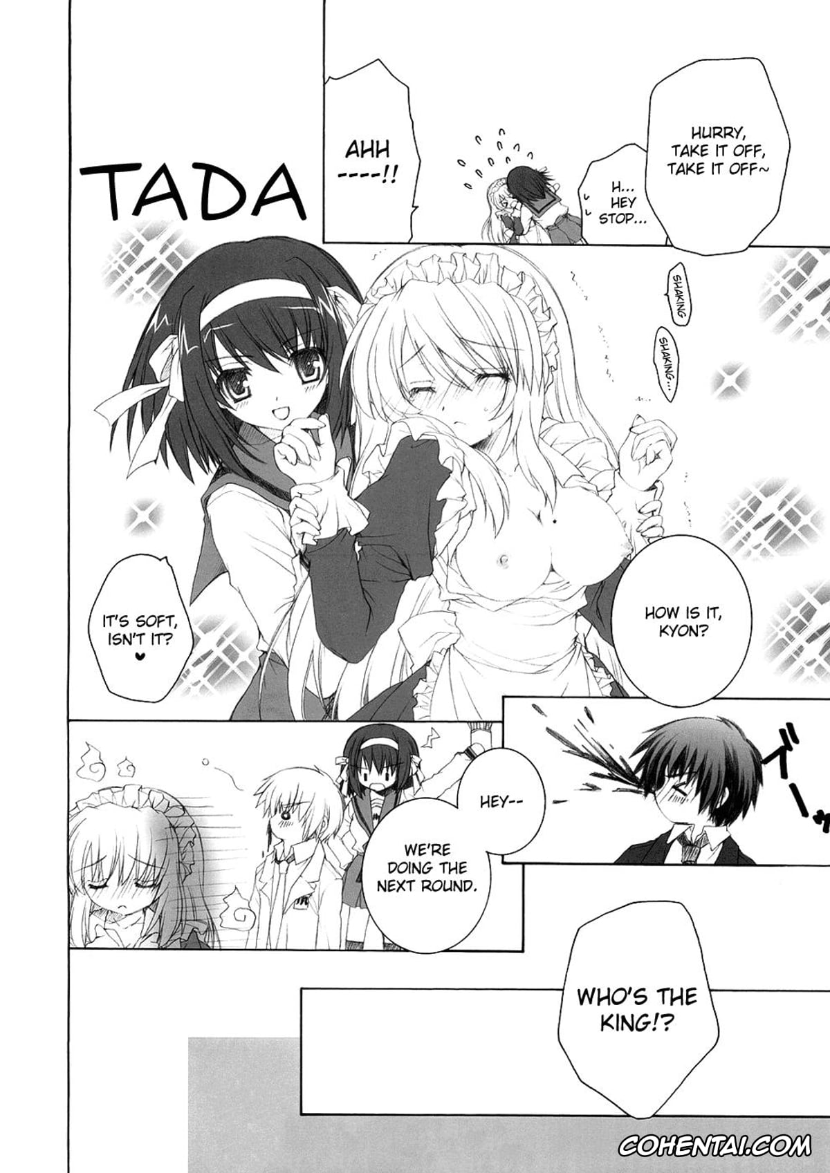 The Melancholy Of Haruhi Suzumiya | Suzumiya Haruhi No Yuuutsu porno, Haruhi Suzumiya porno, Kyon porno, Mikuru Asahina porno, Mikurukuru (Suzumiya Haruhi no Yuuutsu), pagina 5
