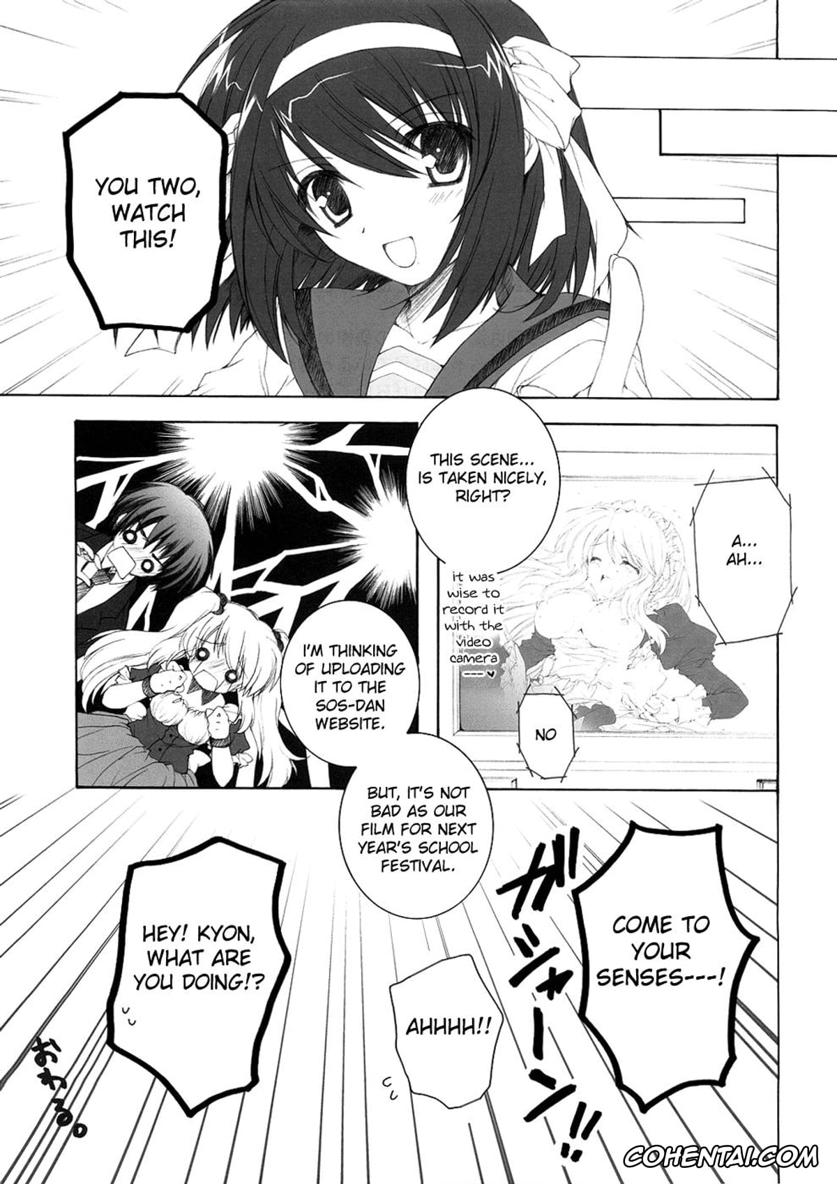 The Melancholy Of Haruhi Suzumiya | Suzumiya Haruhi No Yuuutsu hentai, Haruhi Suzumiya hentai, Kyon hentai, Mikuru Asahina hentai, Mikurukuru (Suzumiya Haruhi no Yuuutsu), pagina 12