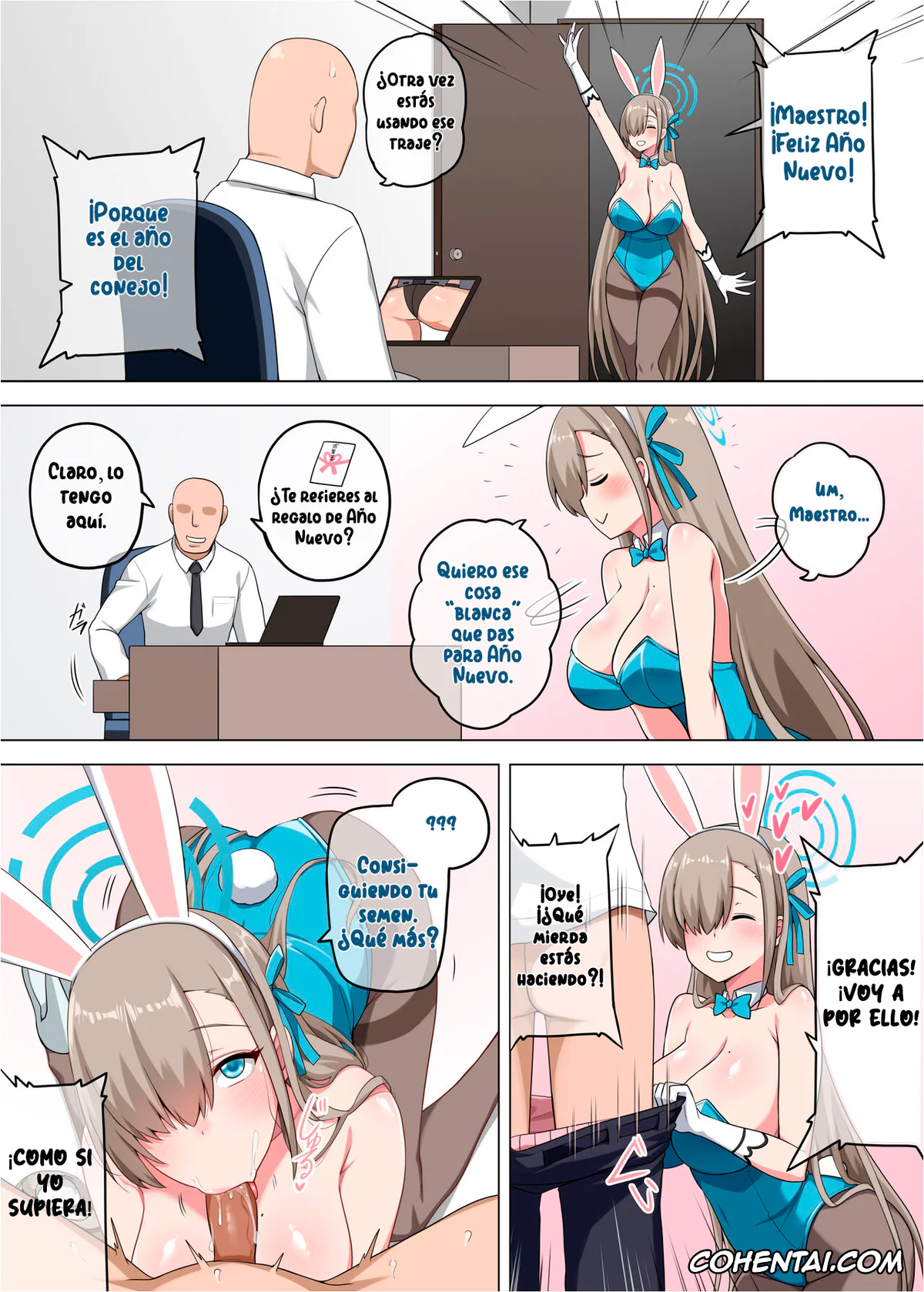 Blue Archive hentai, Asuna Ichinose hentai, Karin Kakudate hentai, Sensei hentai, Toki Asuma hentai, A.T.K. (Blue Archive), pagina 3