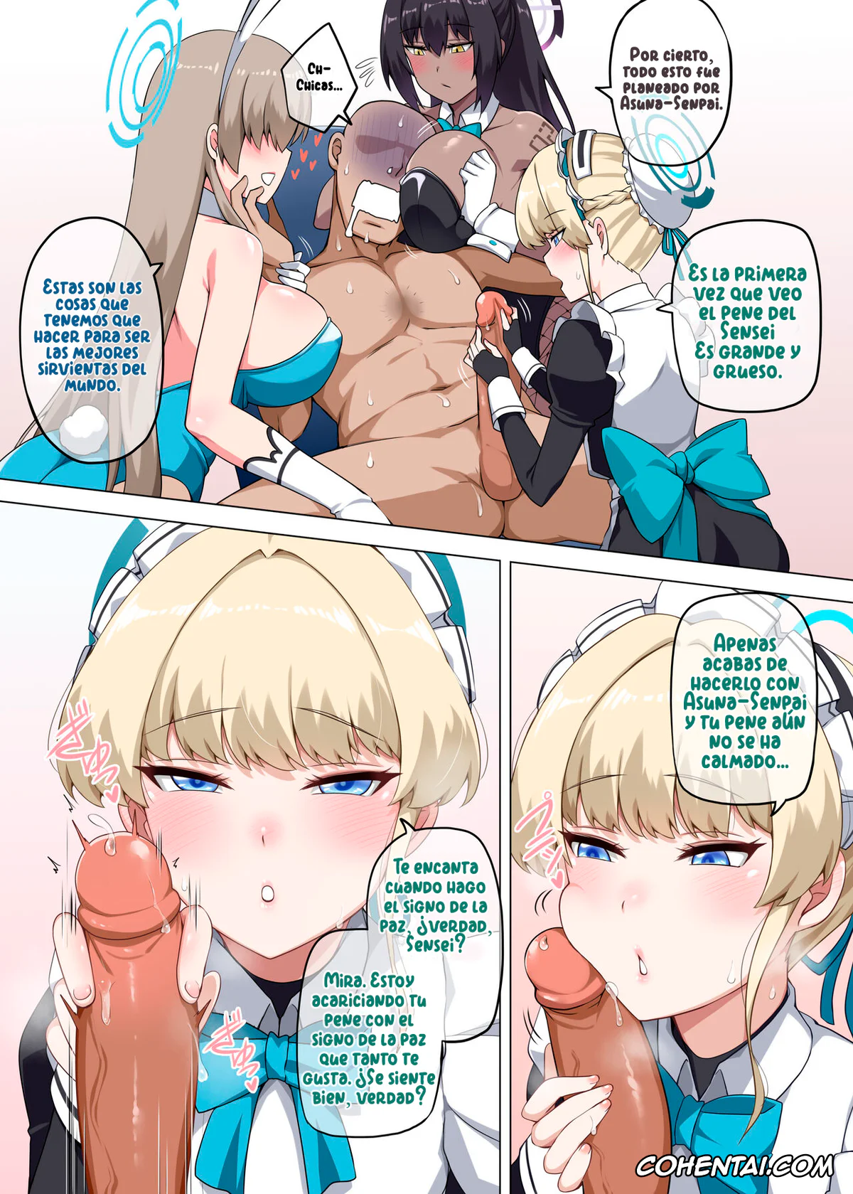 Blue Archive xxx, Asuna Ichinose xxx, Karin Kakudate xxx, Sensei xxx, Toki Asuma xxx, A.T.K. (Blue Archive), pagina 10