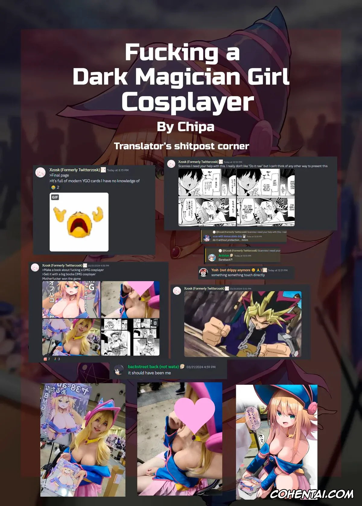 Yu-Gi-Oh! hentai, Dark Magician Girl hentai, Black Magician Girl Cosplayer to Off-Pako Sex (Yu-Gi-Oh!), pagina 33