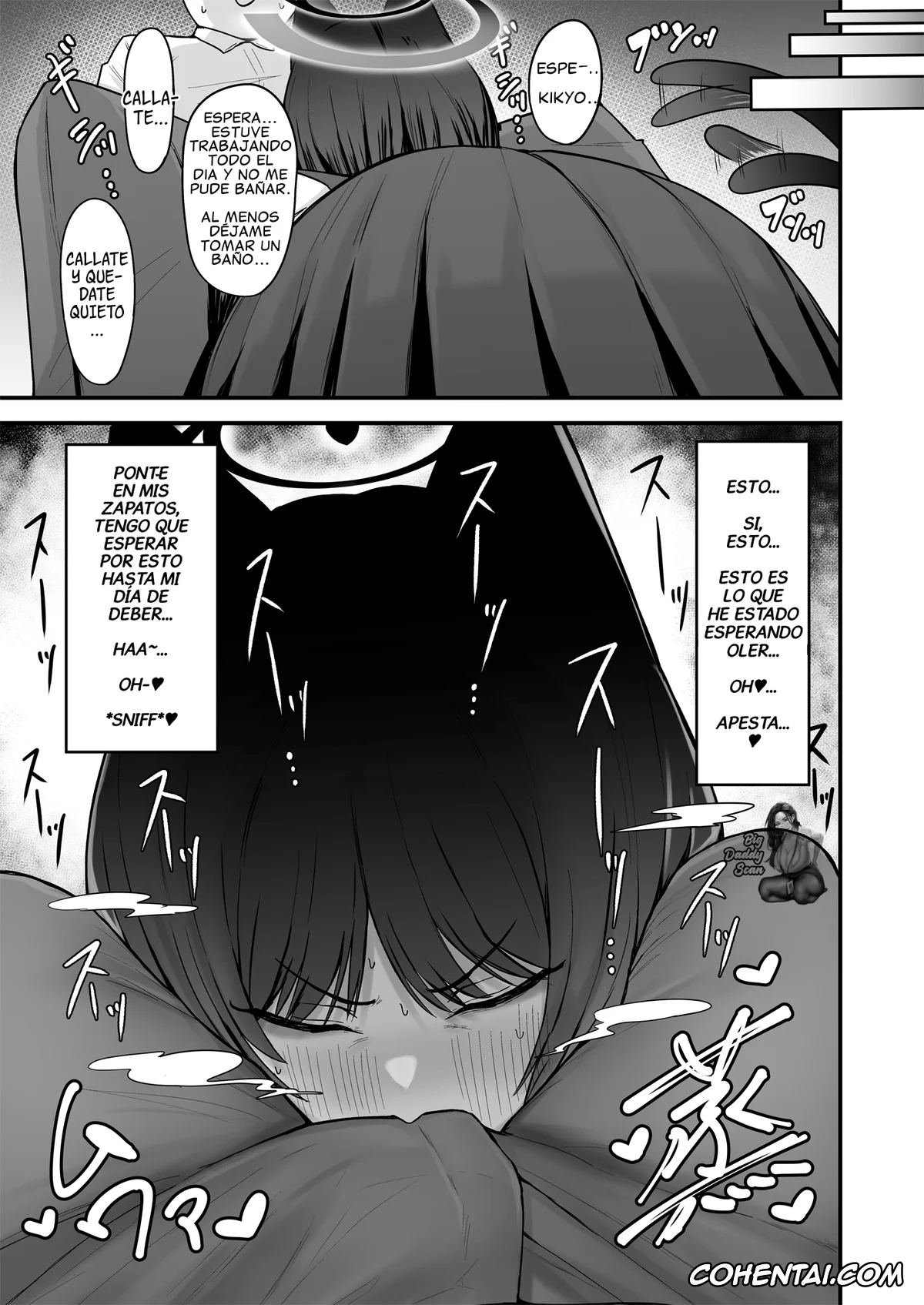 Blue Archive xxx, Kikyou Kiryuu xxx, Sensei xxx, Kikyou no Shiriana (Blue Archive), pagina 4