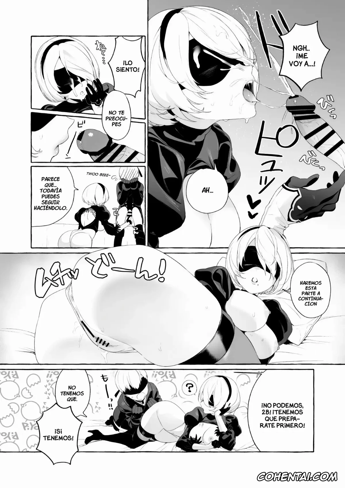NieR:Automata xxx, Nier Automata xxx, 2B xxx, 9S xxx, 2B Model Sexaroid-ka Keikakusho (NieR:Automata), pagina 4