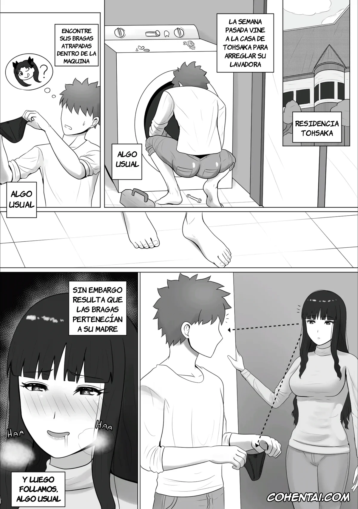 Fate/stay night porno, Fate Zero porno, Aoi Tosaka porno, Rin Tosaka porno, Shirou Emiya porno, Tosaka-ke Oyakodon (Fate/stay night), pagina 2