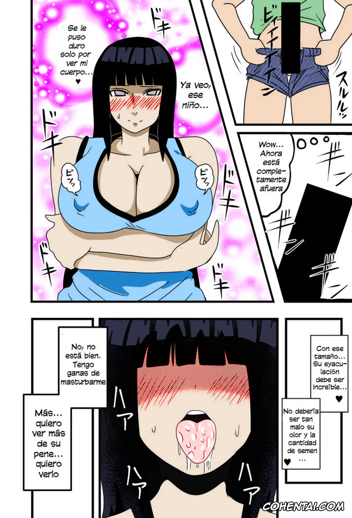 NARUTO hentai, Hinata Hyuga hentai, Hitozuma Hinata (Naruto), pagina 3