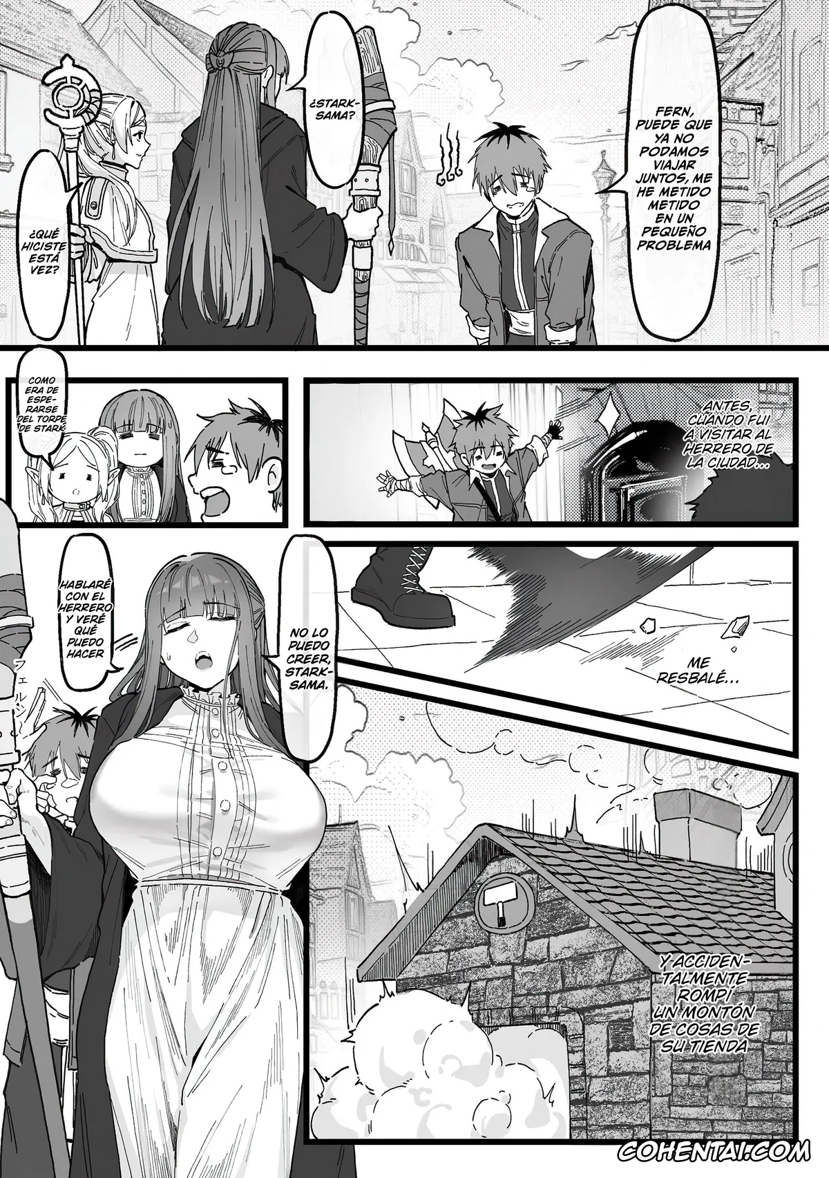Sousou No Frieren | Frieren Beyond Journeys End porno, Fern porno, Stark porno, Occhokochoi Stark-sama to Bouken (2) (Sousou no Frieren), pagina 2