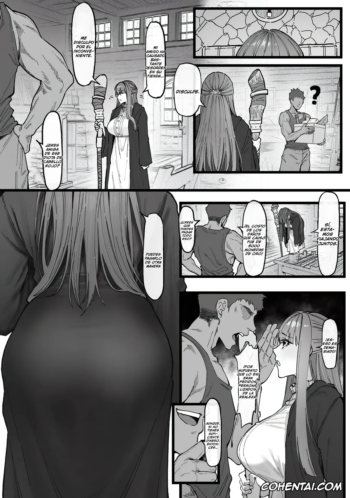 Sousou No Frieren | Frieren Beyond Journeys End hentai, Fern hentai, Stark hentai, Occhokochoi Stark-sama to Bouken (2) (Sousou no Frieren), pagina 3
