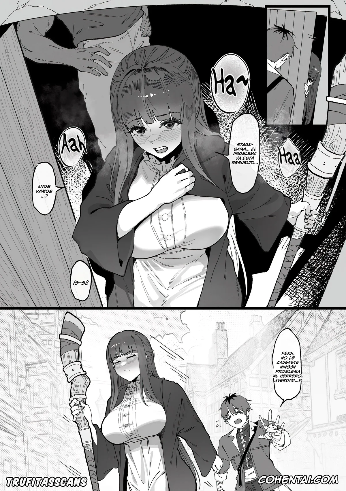 Sousou No Frieren | Frieren Beyond Journeys End xxx, Fern xxx, Stark xxx, Occhokochoi Stark-sama to Bouken (2) (Sousou no Frieren), pagina 19