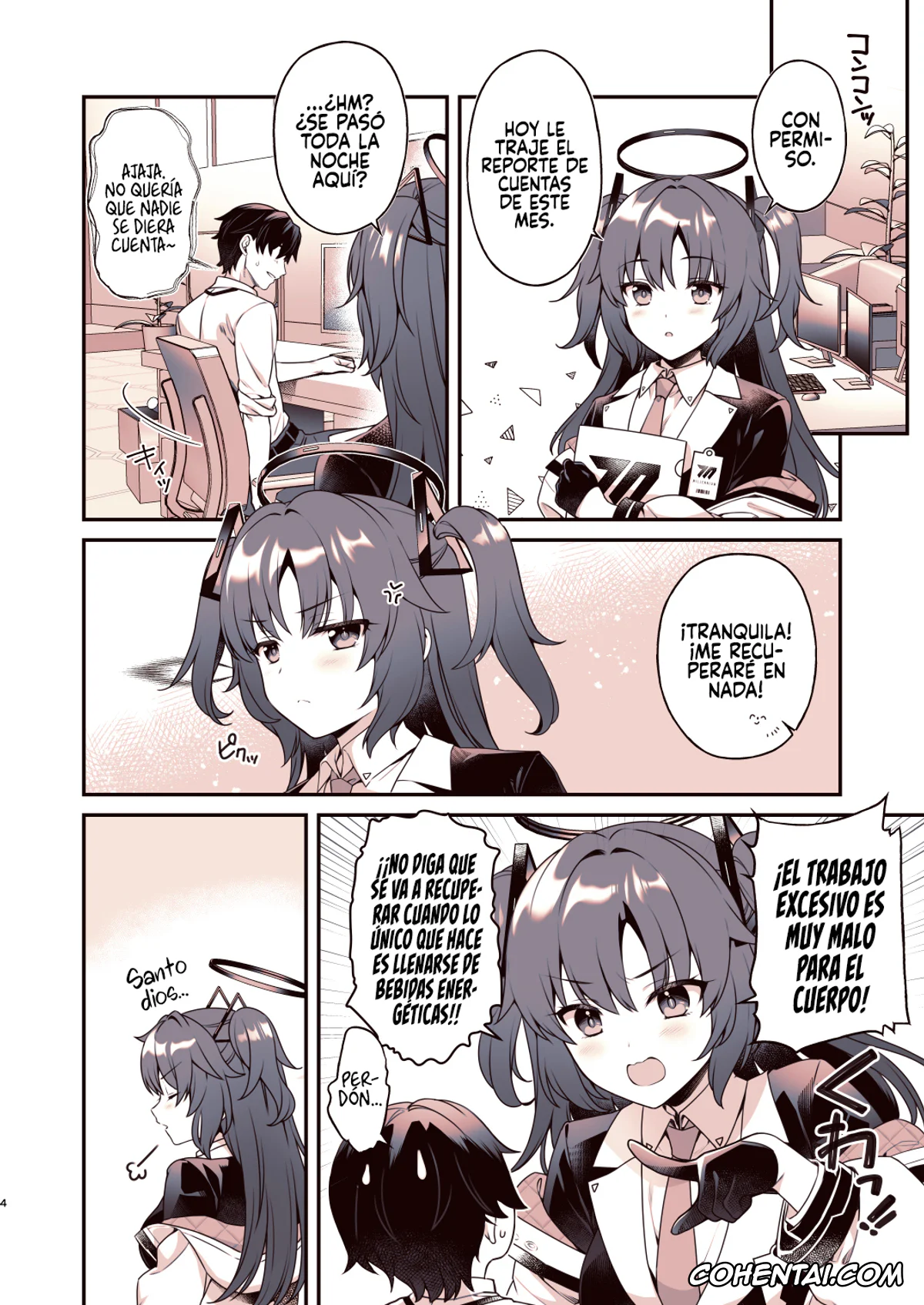 Blue Archive hentai, Sensei hentai, Yuuka Hayase hentai, Shower de Yuuka to (Blue Archive), pagina 3