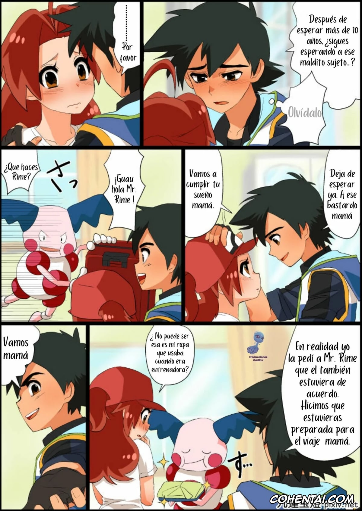 Pokemon | Pocket Monsters hentai, Ash ketchum hentai, Delia Ketchum hentai, SatoHana R18 (Pokémon Journeys), pagina 9