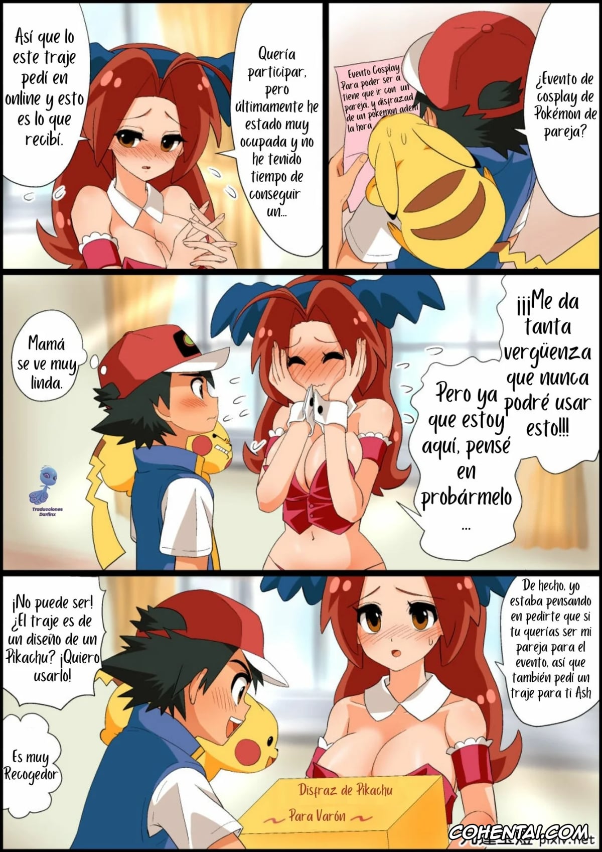 Pokemon | Pocket Monsters xxx, Ash ketchum xxx, Delia Ketchum xxx, SatoHana R18 (Pokémon Journeys), pagina 46