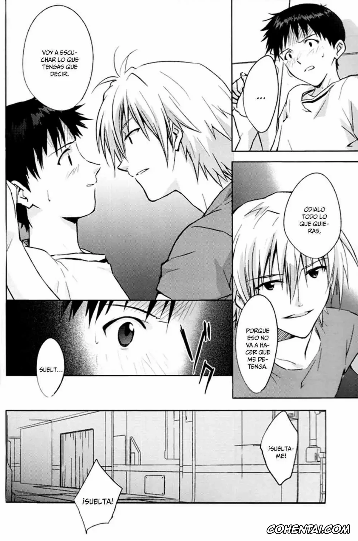 Neon Genesis Evangelion porno, Kaworu Nagisa porno, Shinji Ikari porno, and down & down (Neon Genesis Evangelion), pagina 17