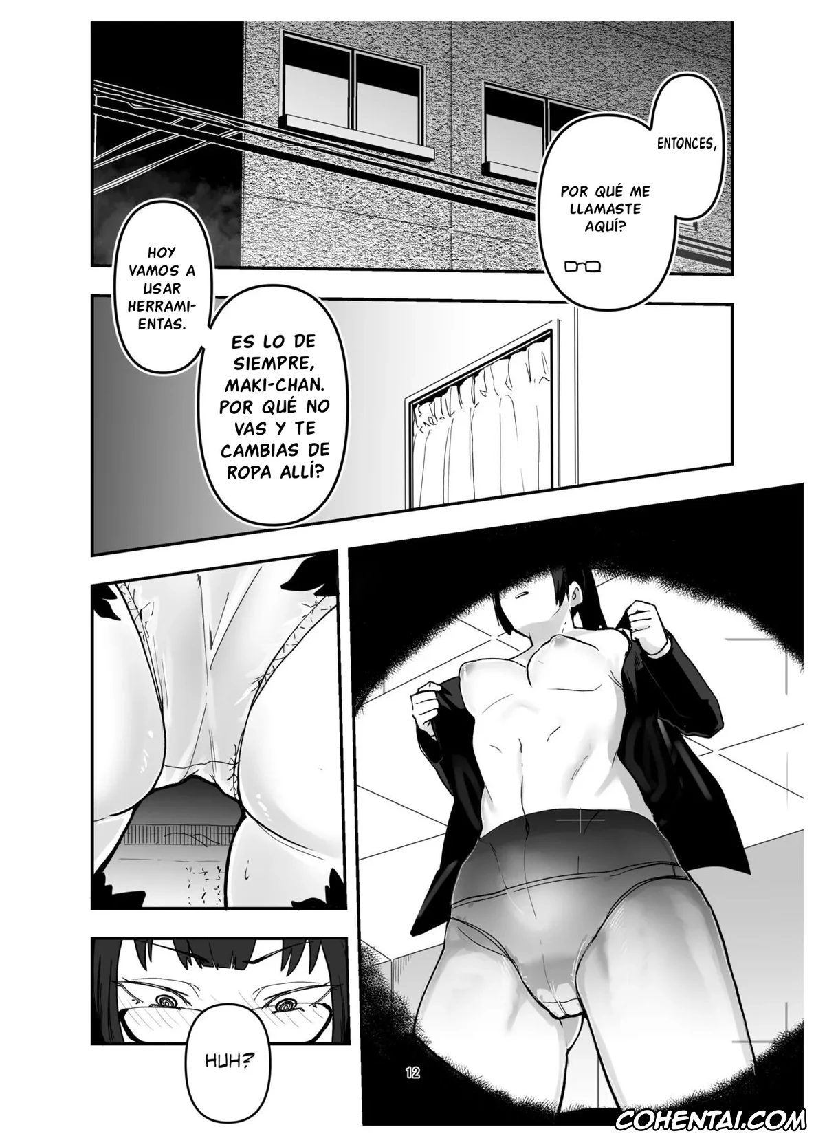 Jujutsu Kaisen hentai, Maki Zenin hentai, Zenin Maki o Iinari ni Suru Megane (Jujutsu Kaisen), pagina 12
