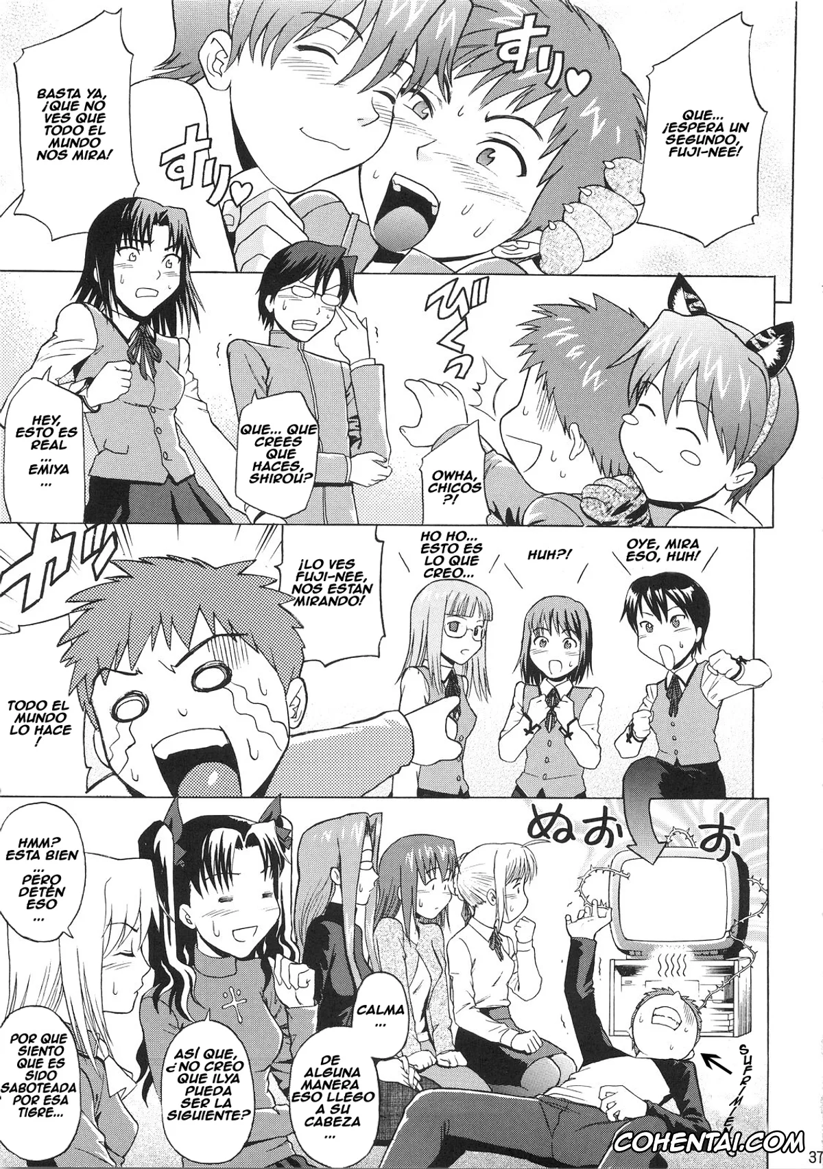 Fate Hollow Ataraxia xxx, Shirou Emiya xxx, Fate/delusions of grandeur (Fate/hollow ataraxia), pagina 37