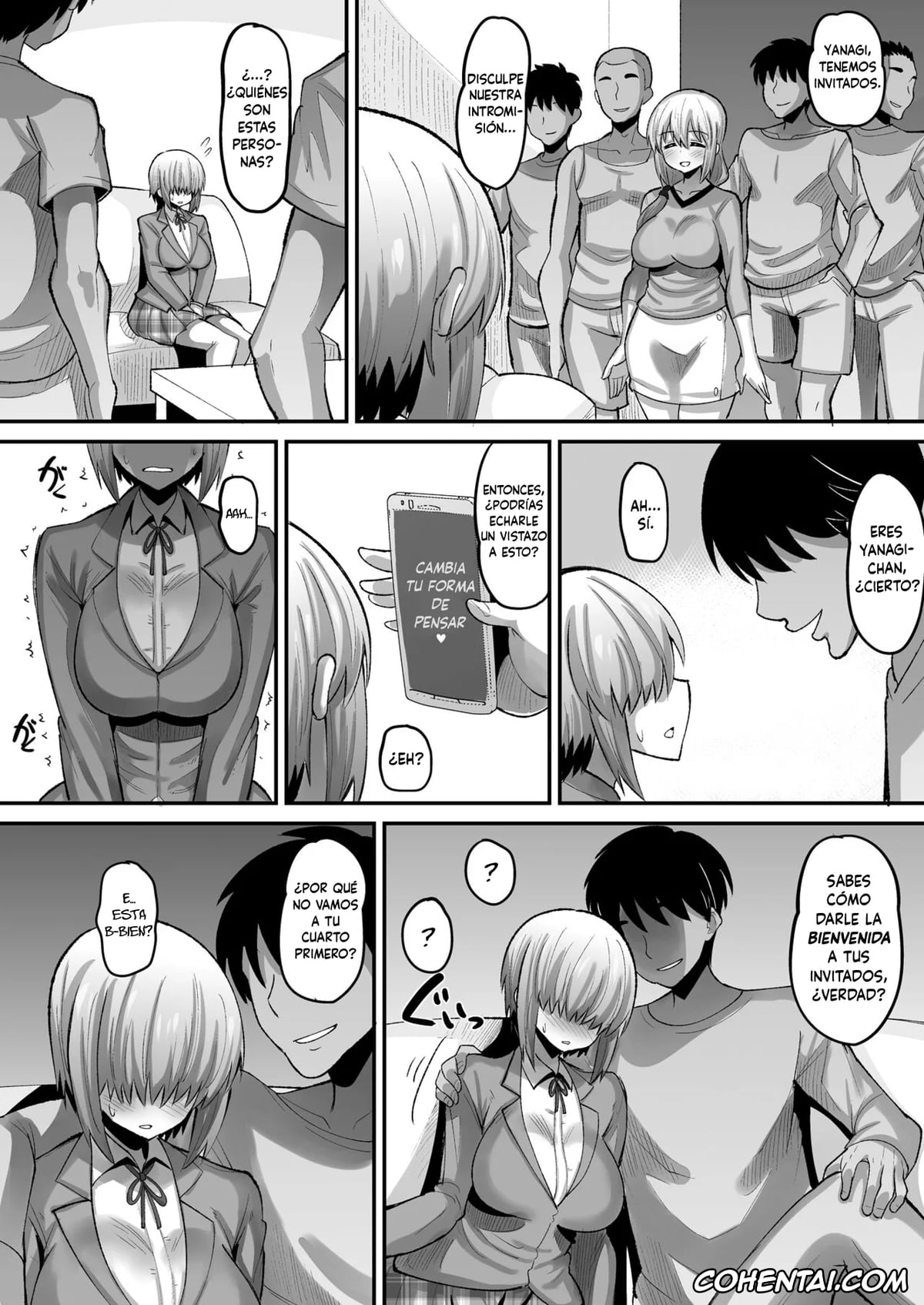 Uzaki-chan wa Asobitai! xxx, Hana Uzaki xxx, Tsuki Uzaki xxx, Yanagi Uzaki xxx, Uzaki-ke Joushiki Kaihenchuu (Uzaki-chan wa Asobitai!), pagina 4