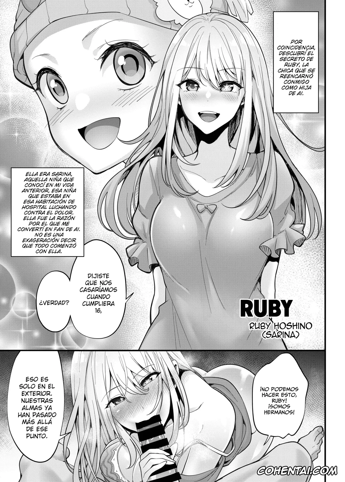 Oshi no Ko porno, Ai Hoshino porno, Akane Kurokawa porno, Aqua Hoshino porno, Kana Arima porno, Miyako Saitou porno, Ruby Hoshino porno, Oshi no Kodomo-tachi (Oshi no ko), pagina 14
