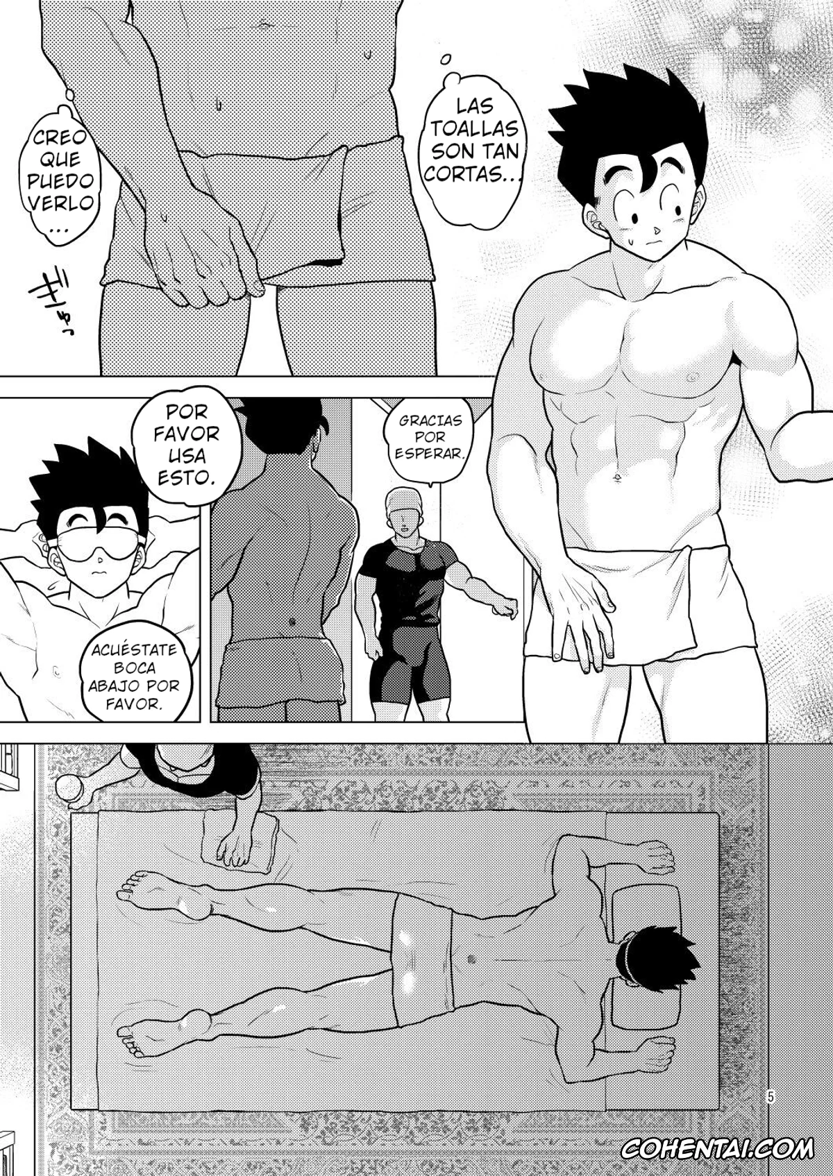 Dragon Ball Z xxx, Son Gohan xxx, Gokuraku e Youkoso (Dragon Ball Z), pagina 4