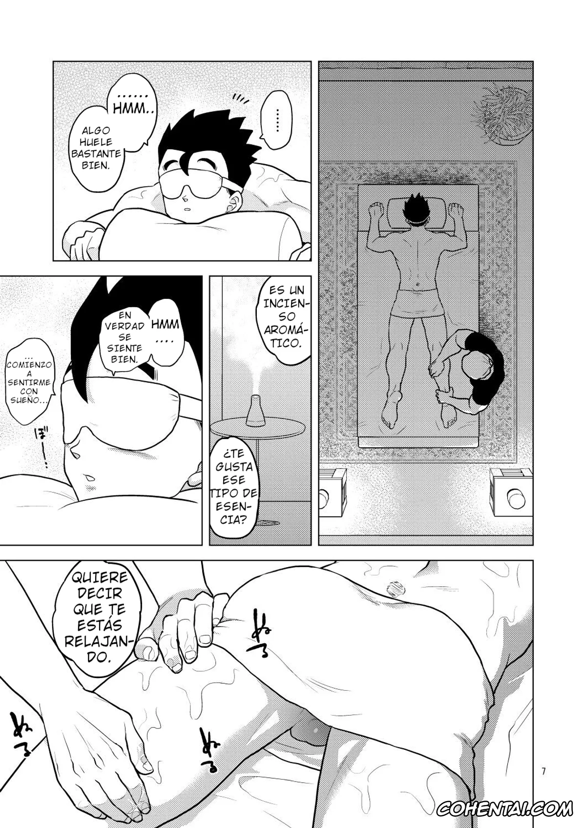 Dragon Ball Z hentai, Son Gohan hentai, Gokuraku e Youkoso (Dragon Ball Z), pagina 6