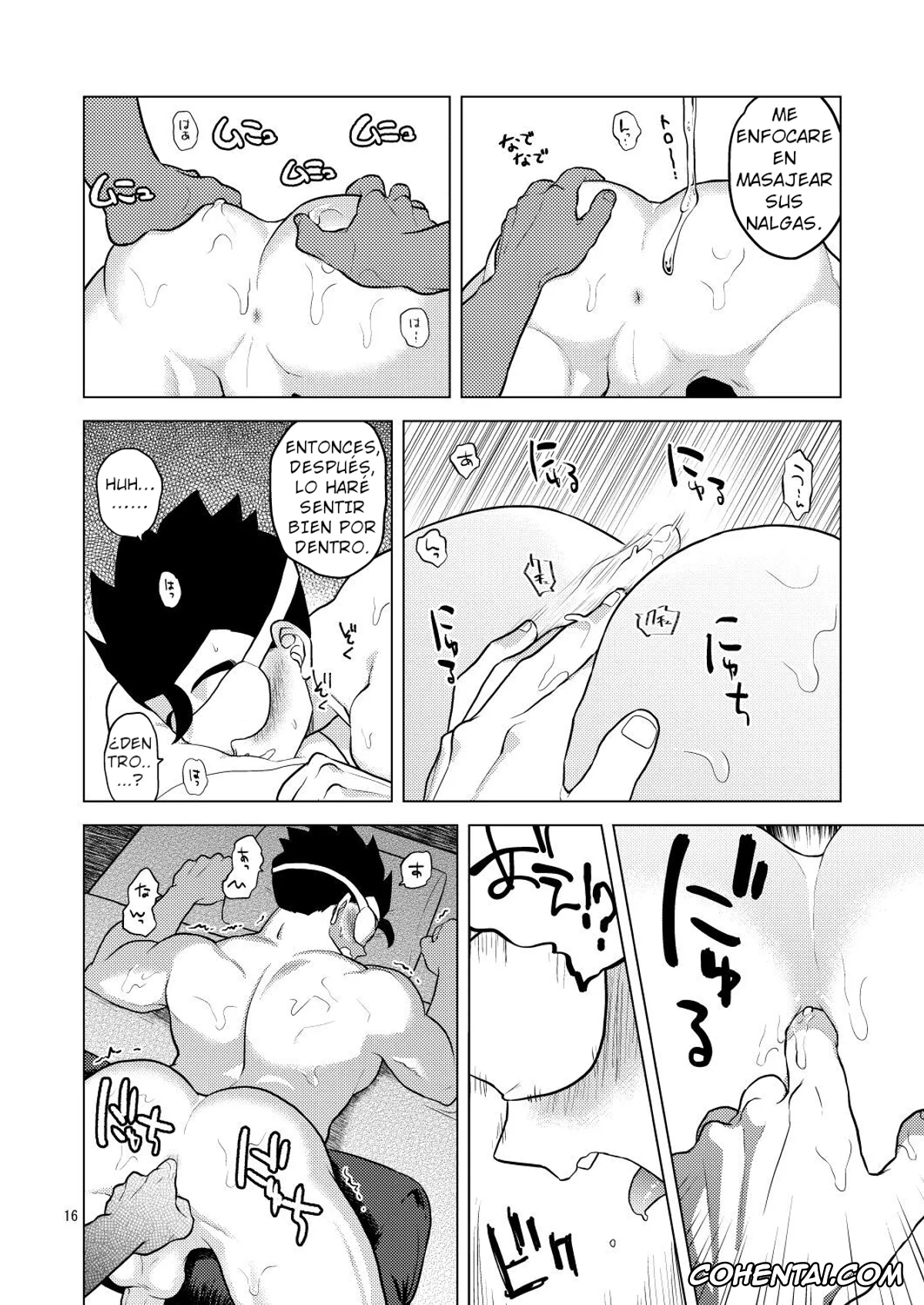 Dragon Ball Z hentai, Son Gohan hentai, Gokuraku e Youkoso (Dragon Ball Z), pagina 15