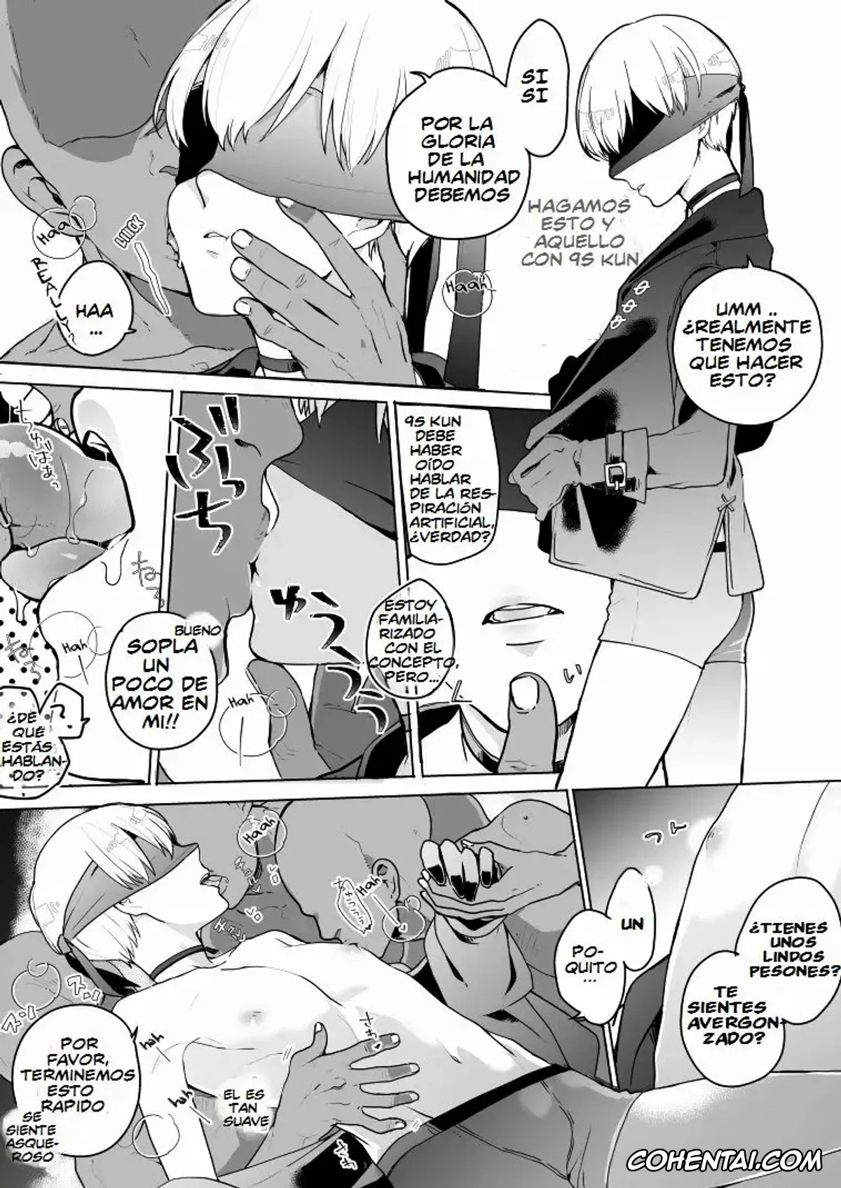 Nier Automata porno, 9S ni Iroiro (NieR:Automata), pagina 2