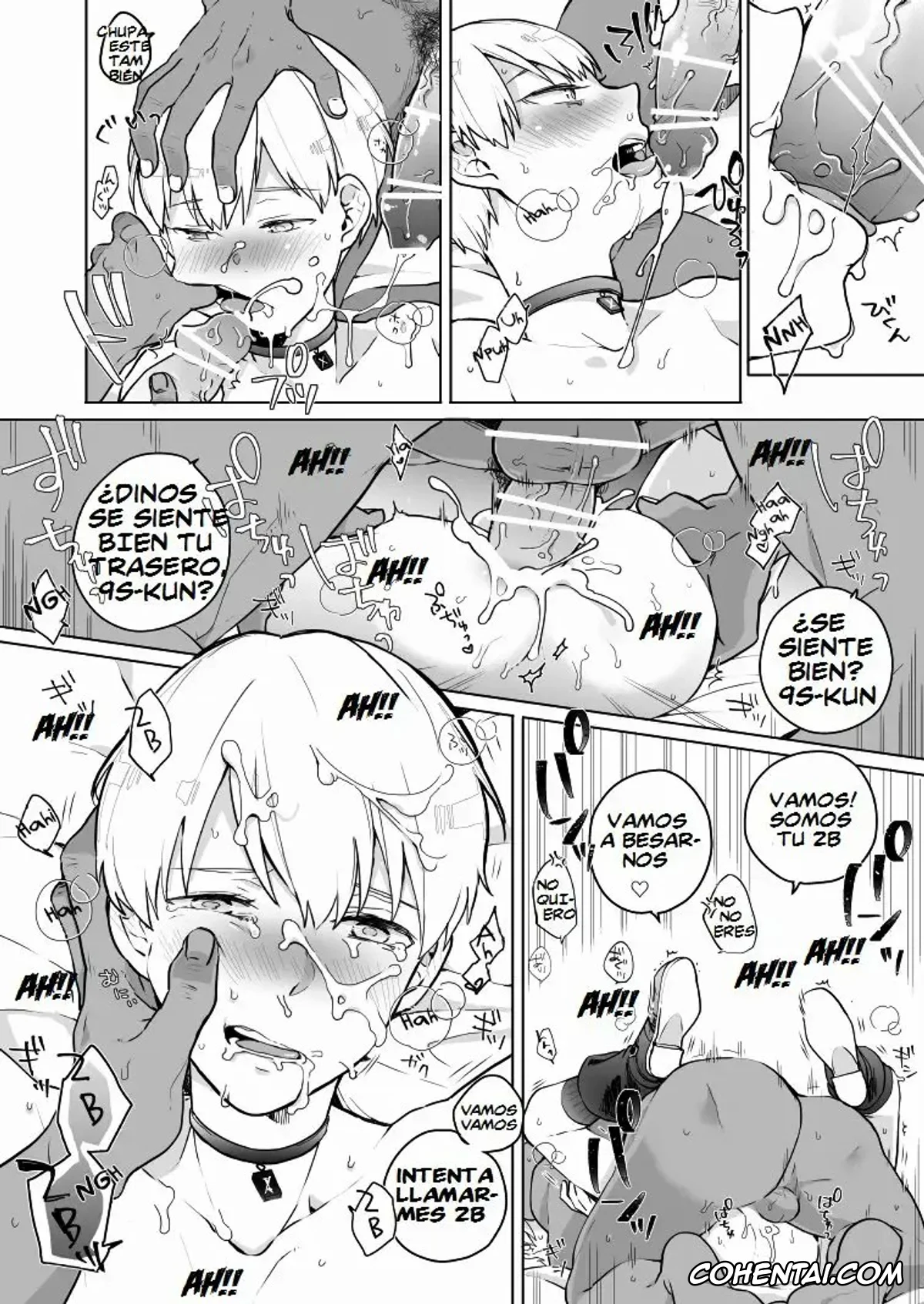 Nier Automata xxx, 9S ni Iroiro (NieR:Automata), pagina 7