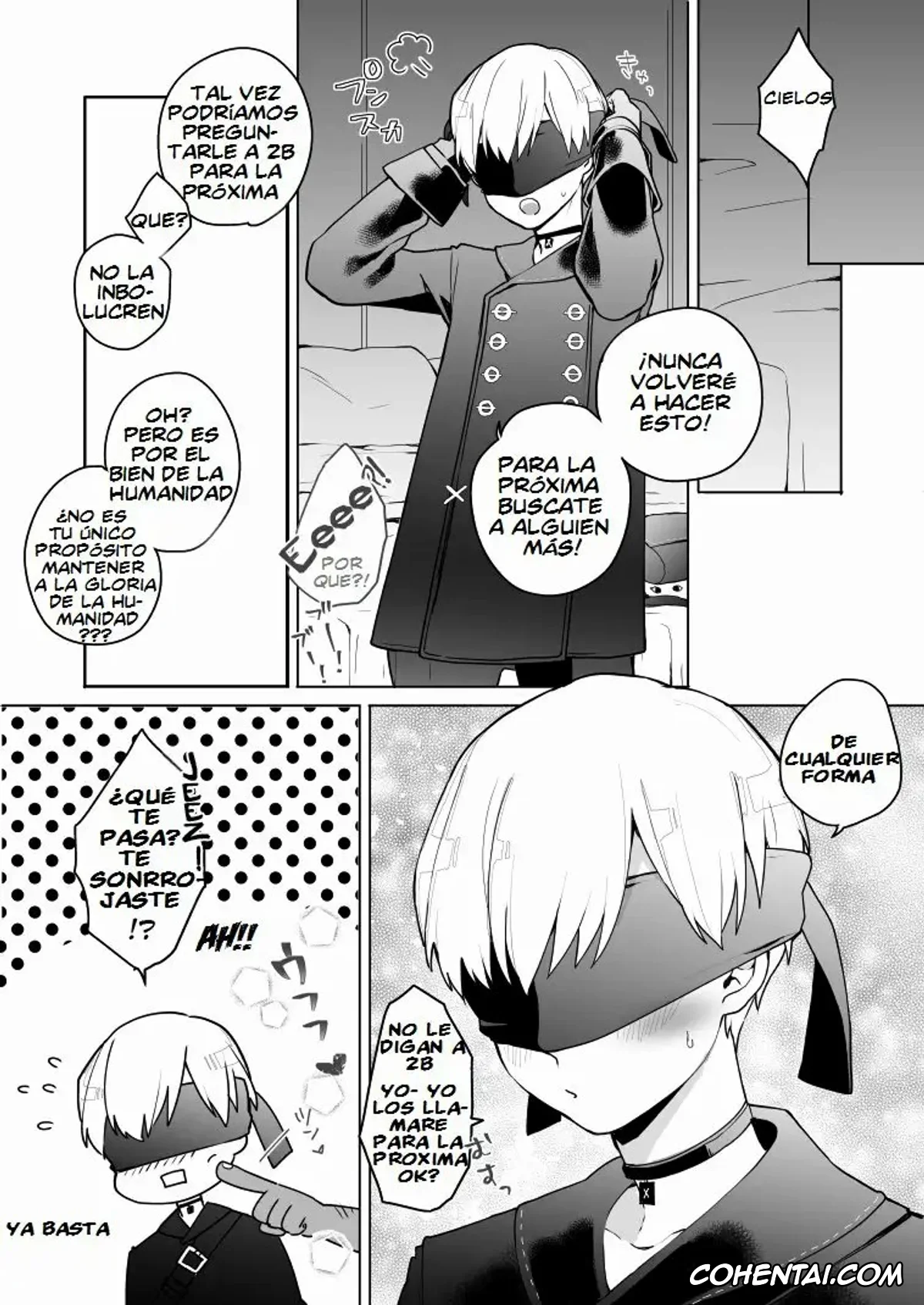Nier Automata hentai, 9S ni Iroiro (NieR:Automata), pagina 9